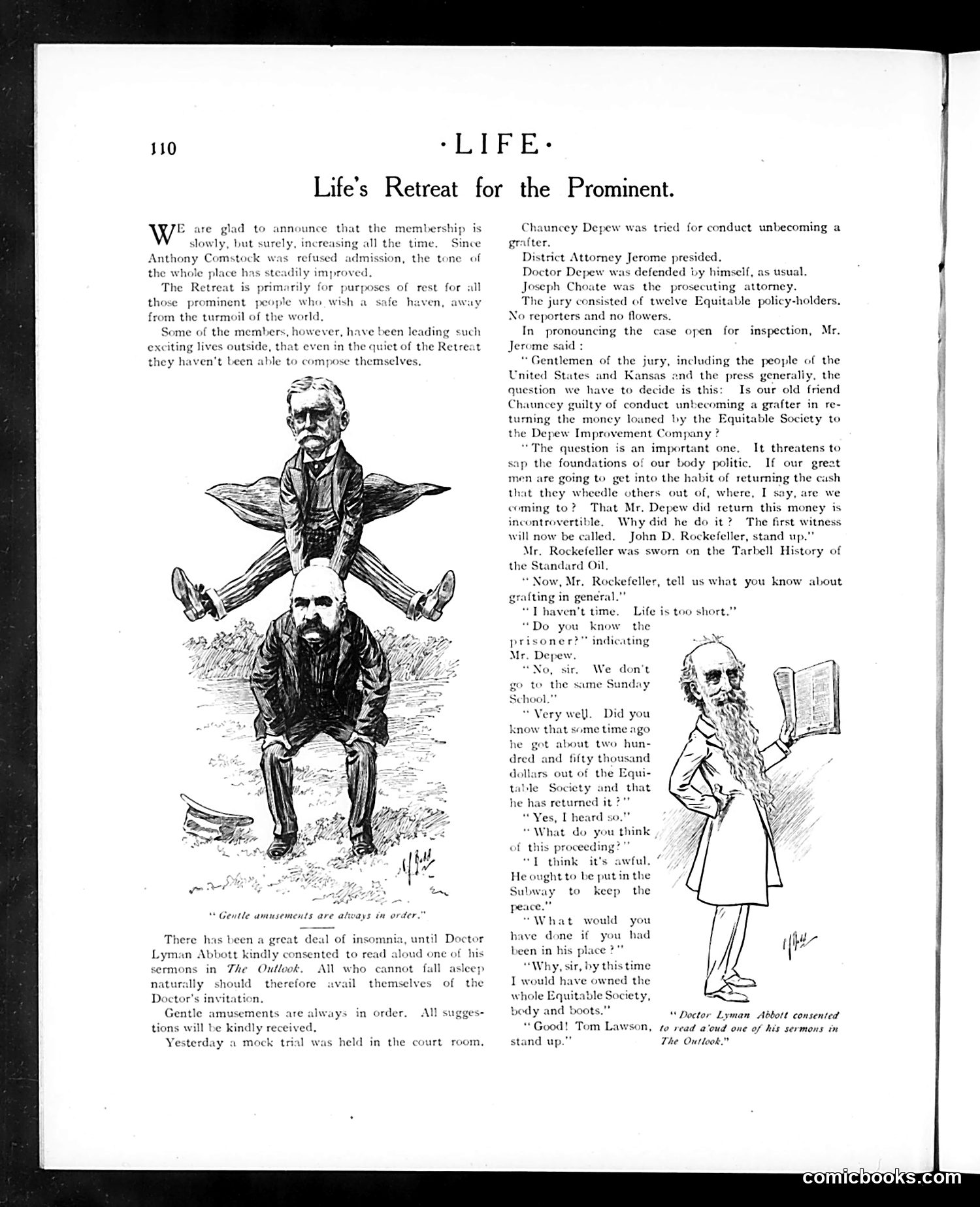 Life — January 25, 1906 — page 8: Life, 1906-01-25