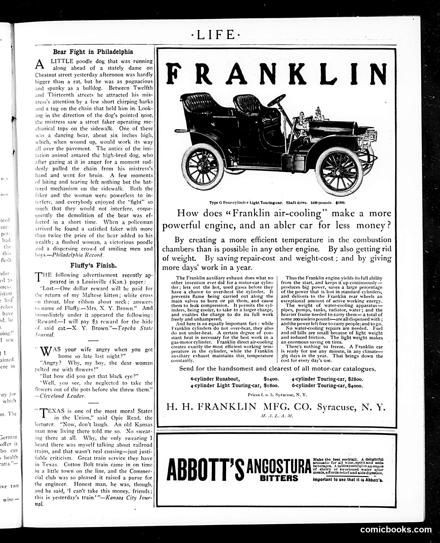 Life — February 1, 1906 — page 7: Life, 1906-02-01
