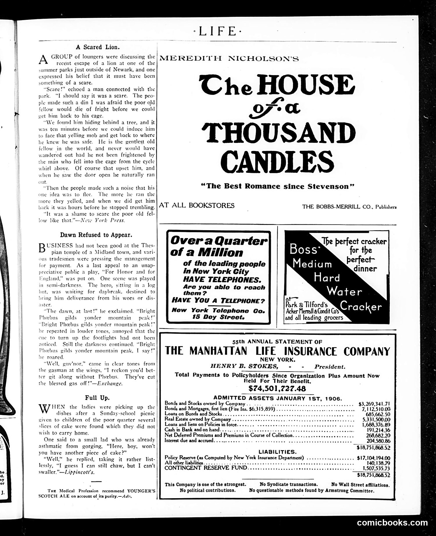Life — February 1, 1906 — page 11: Life, 1906-02-01