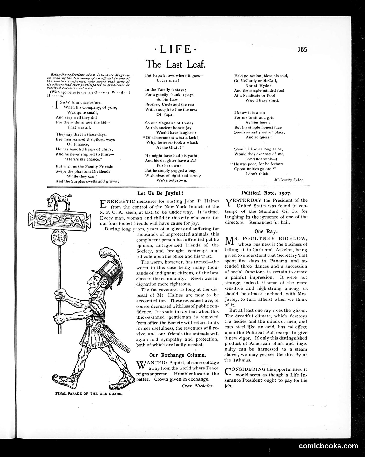 Life — February 8, 1906 — page 11: Life, 1906-02-08