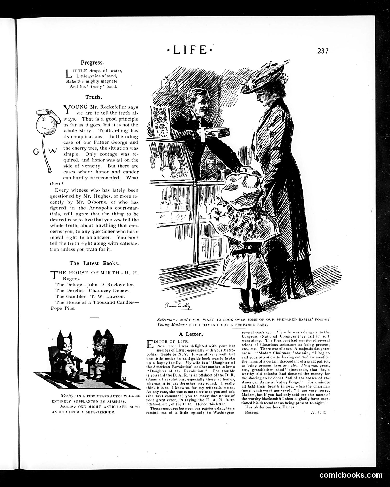 Life — February 22, 1906 — page 7: Life, 1906-02-22