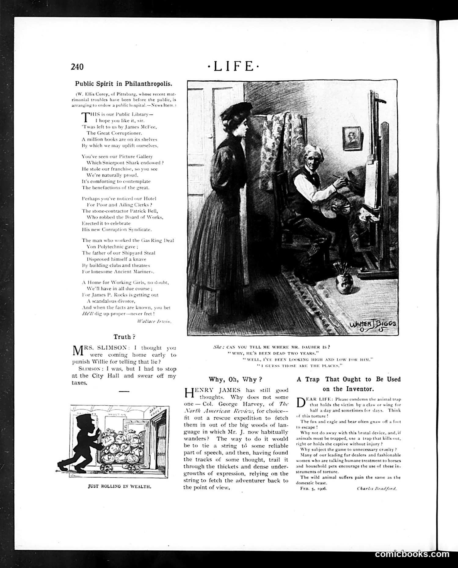 Life — February 22, 1906 — page 10: Life, 1906-02-22