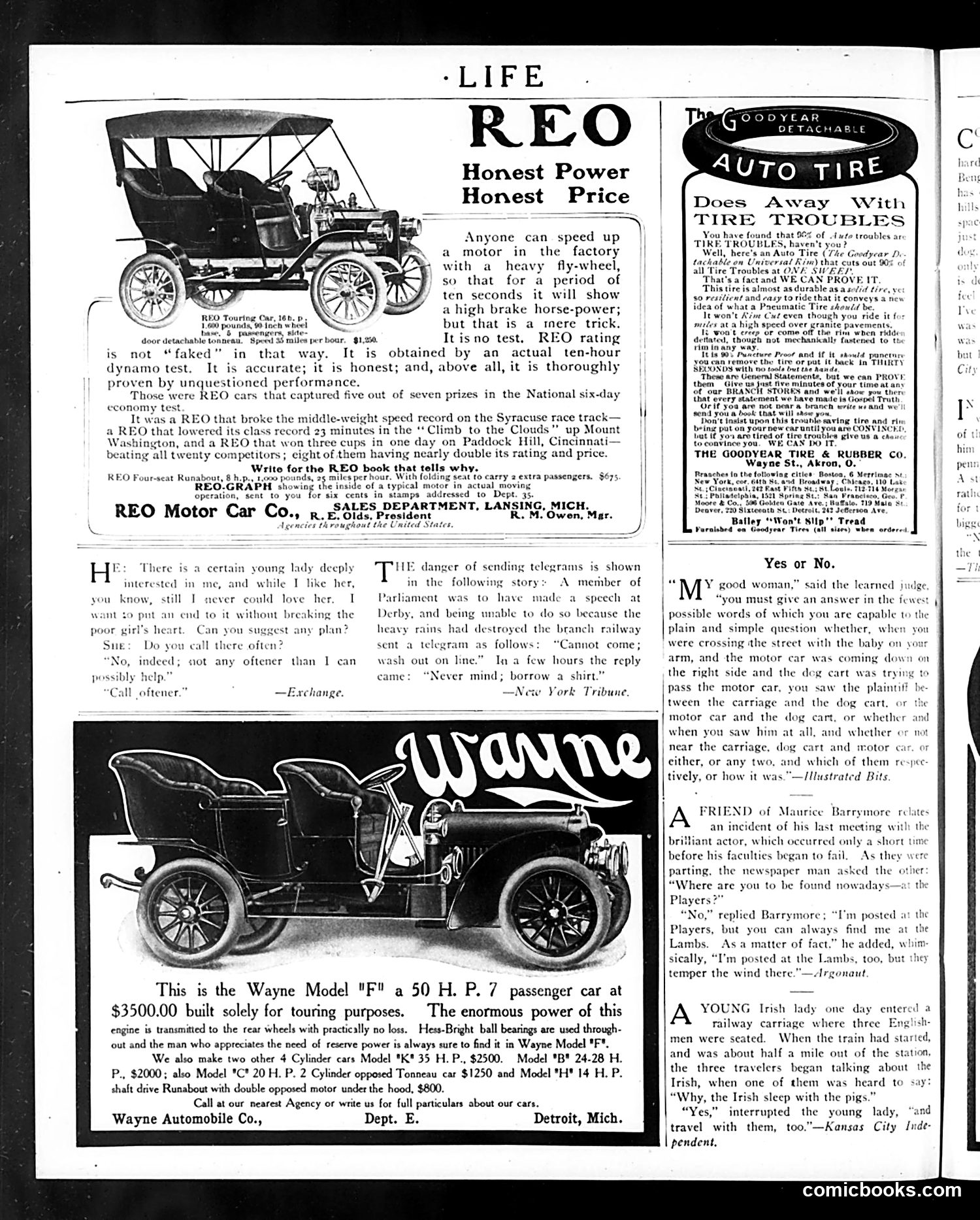 Life — March 1, 1906 — page 8: Life, 1906-03-01