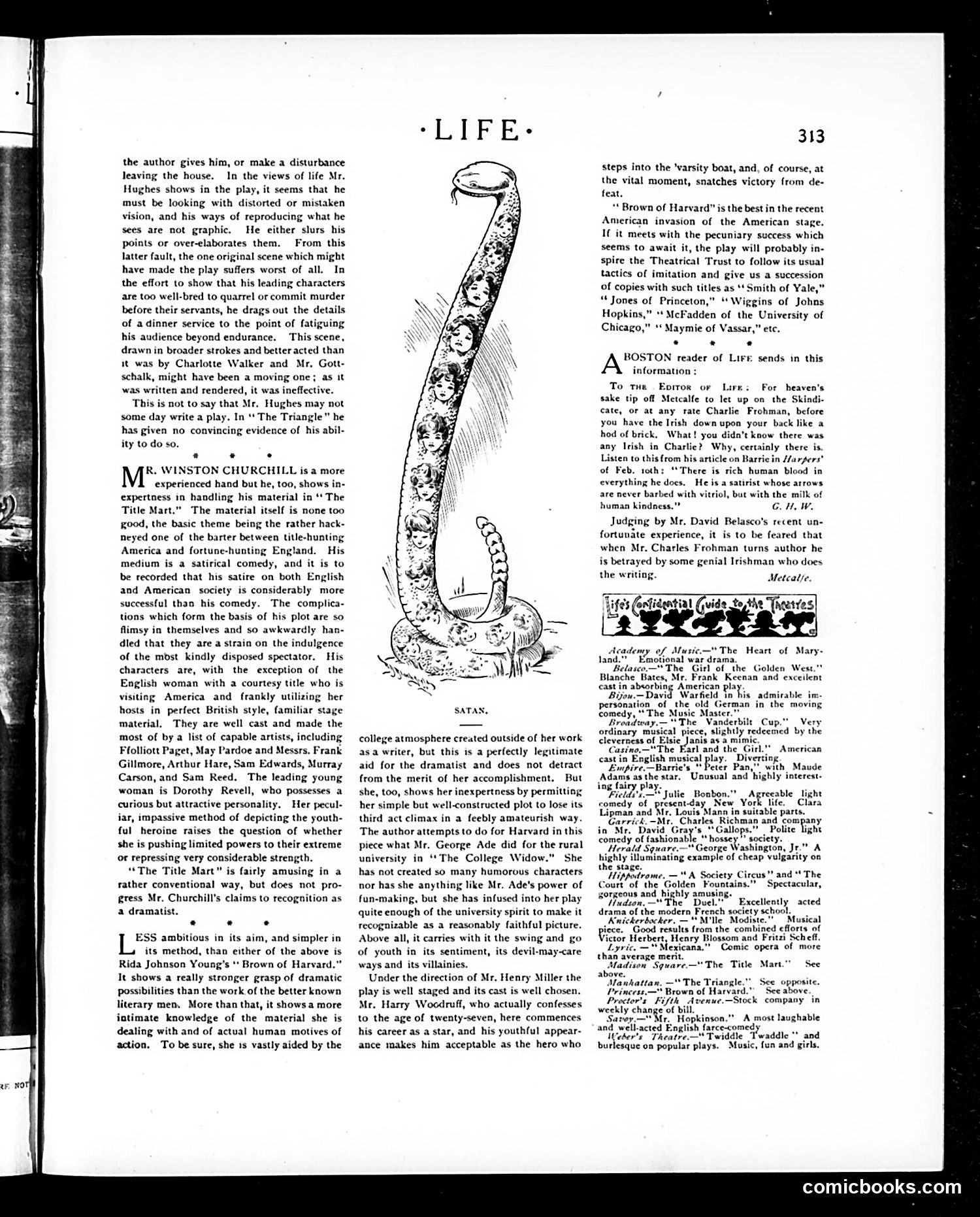 Life — March 8, 1906 — page 11: Life, 1906-03-08