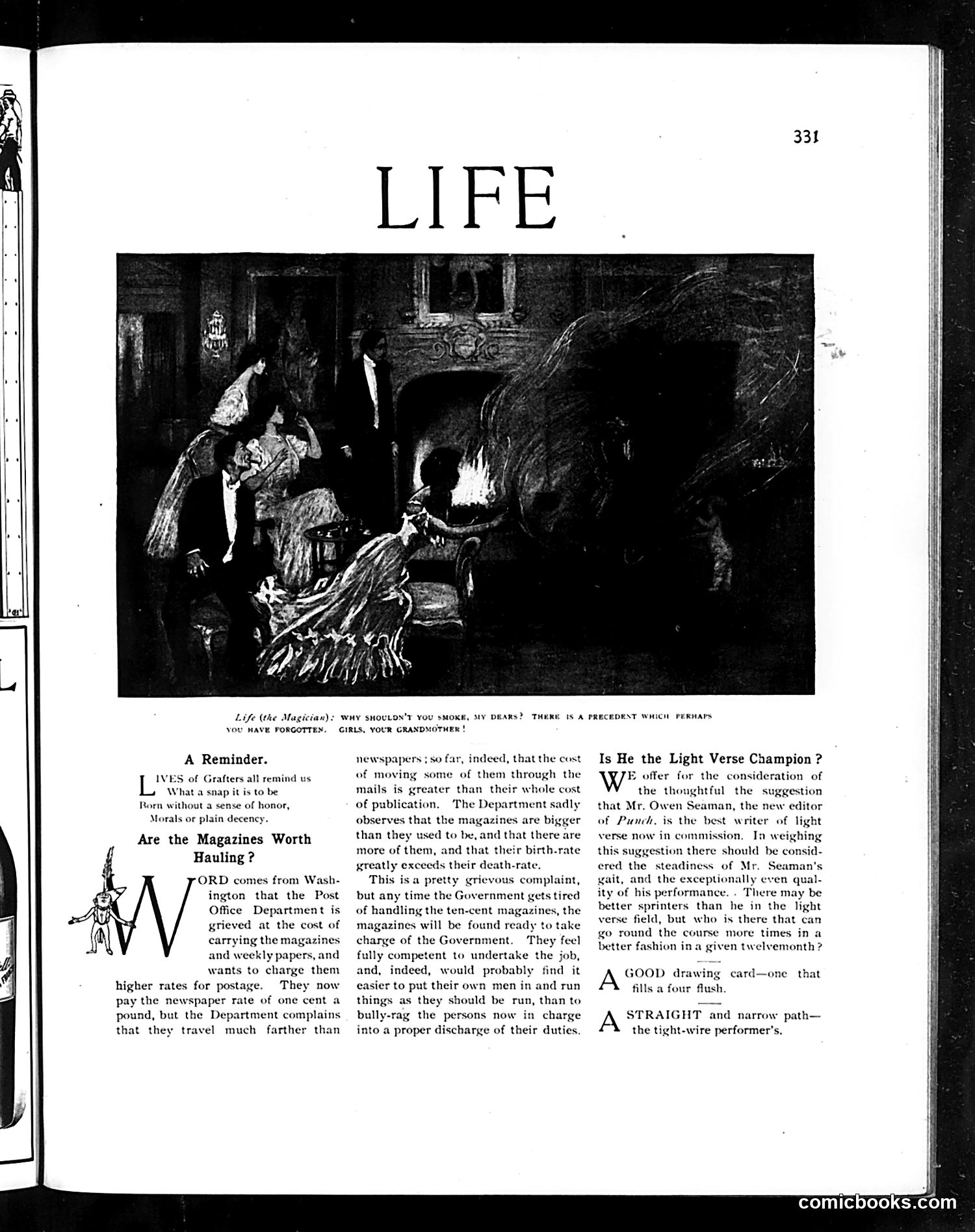 Life — March 15, 1906 — page 9: Life, 1906-03-15