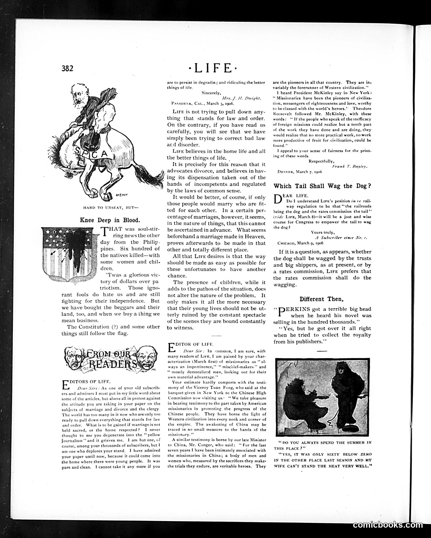 Life — March 29, 1906 — page 8: Life, 1906-03-29