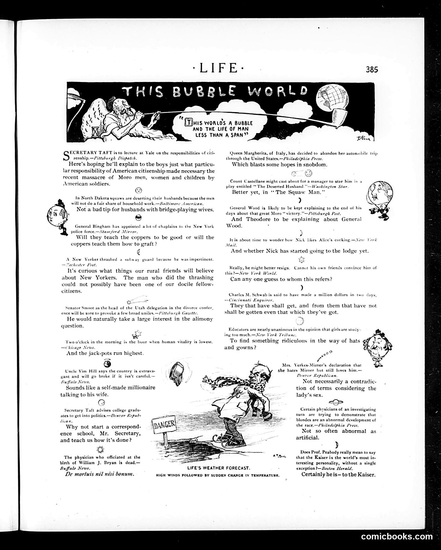 Life — March 29, 1906 — page 11: Life, 1906-03-29