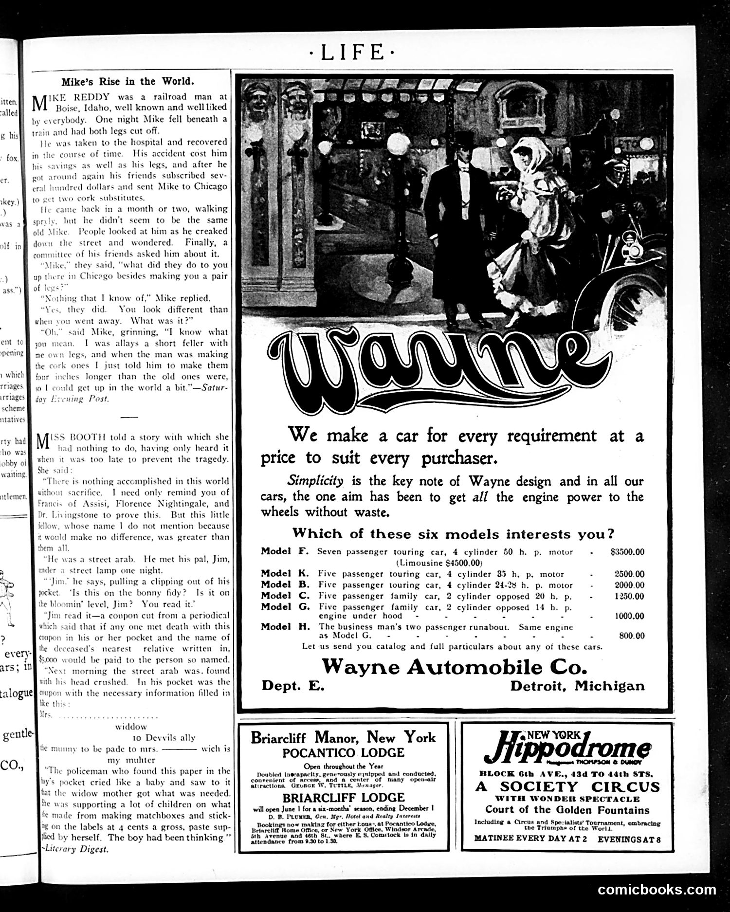 Life — April 5, 1906 — page 7: Life, 1906-04-05