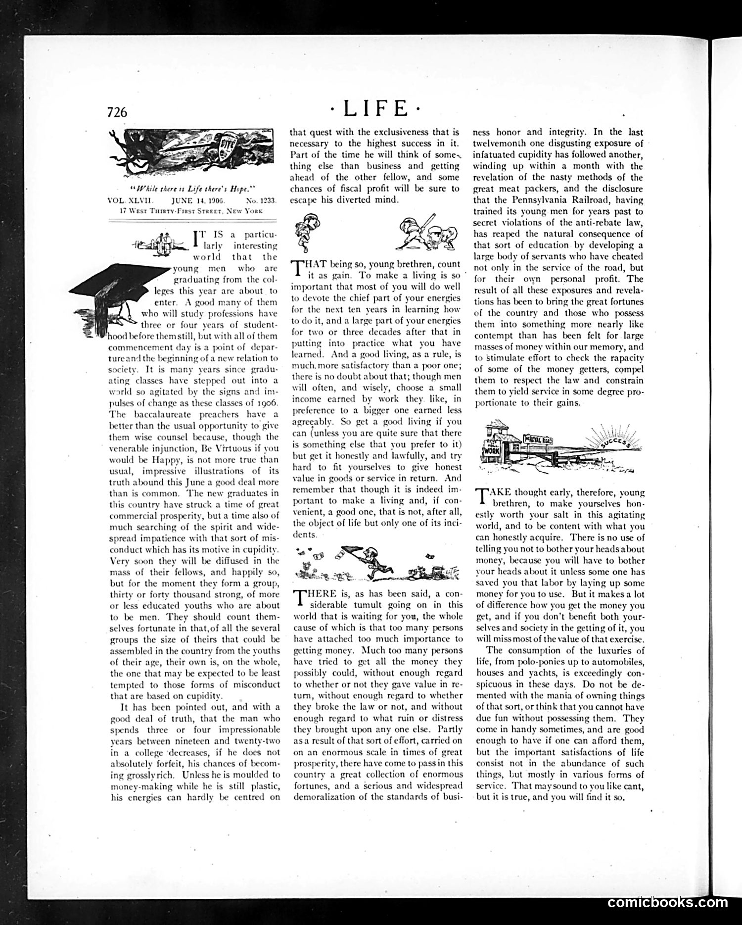 Life — June 14, 1906 — page 6: Life, 1906-06-14