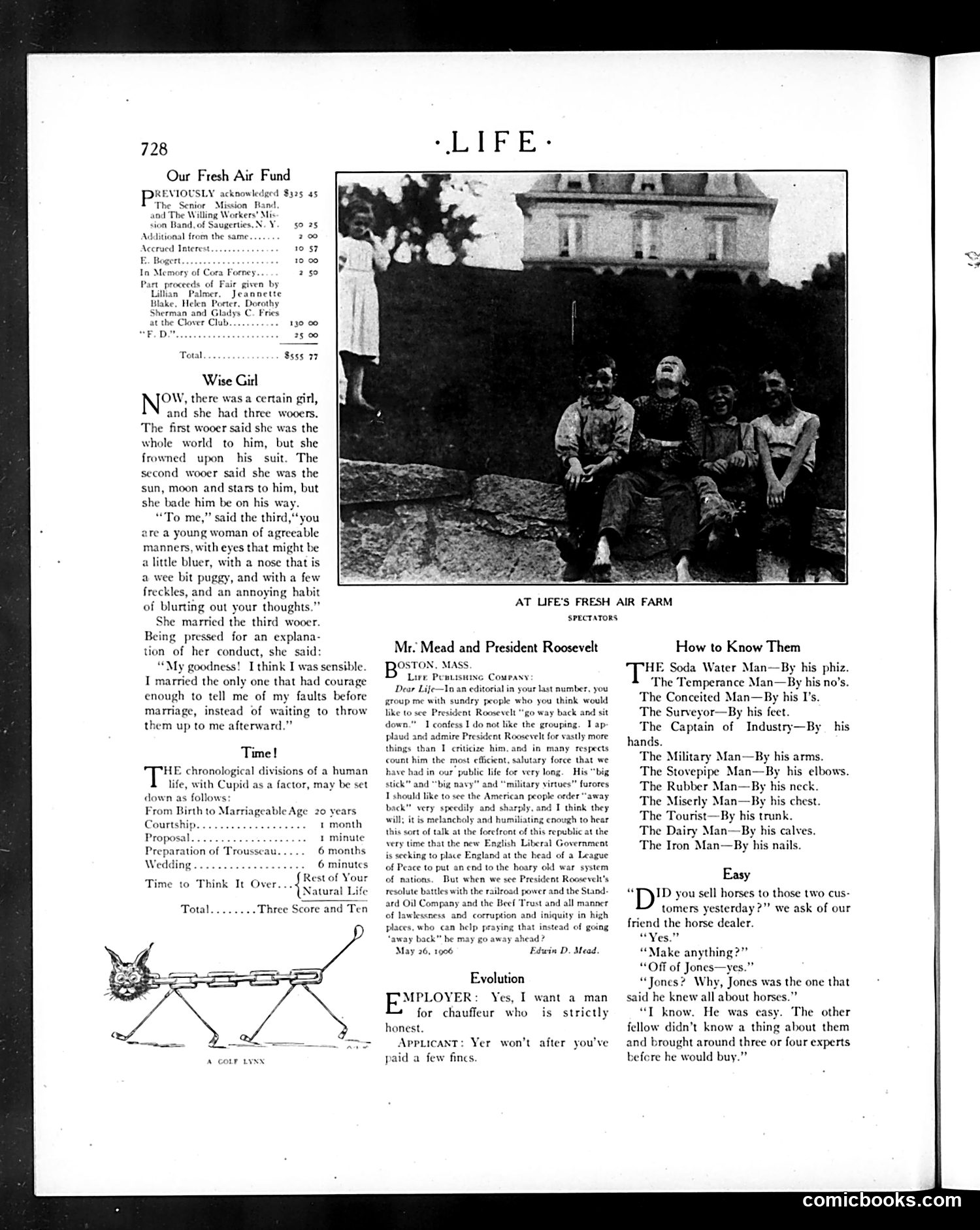 Life — June 14, 1906 — page 8: Life, 1906-06-14