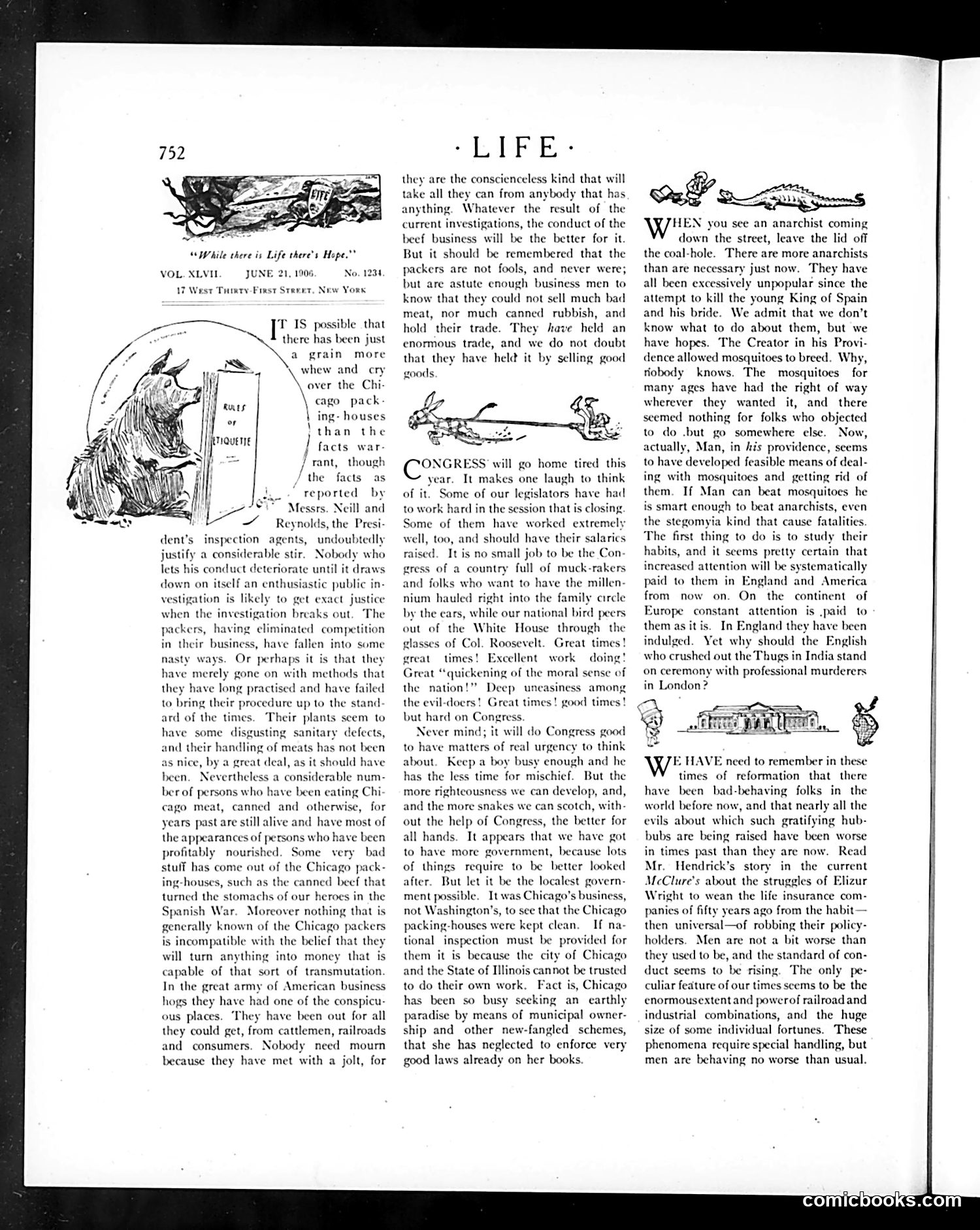 Life — June 21, 1906 — page 8: Life, 1906-06-21