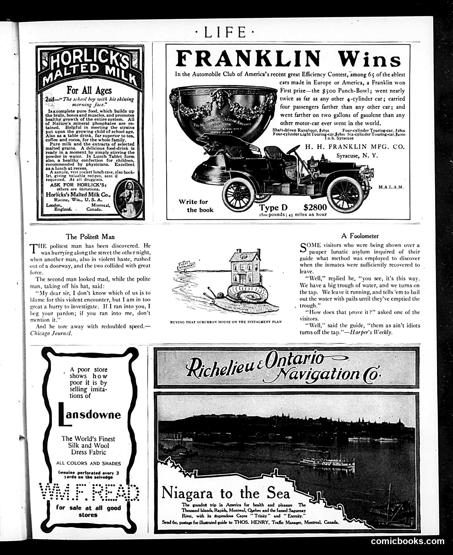 Life — July 5, 1906 — page 5: Life, 1906-07-05