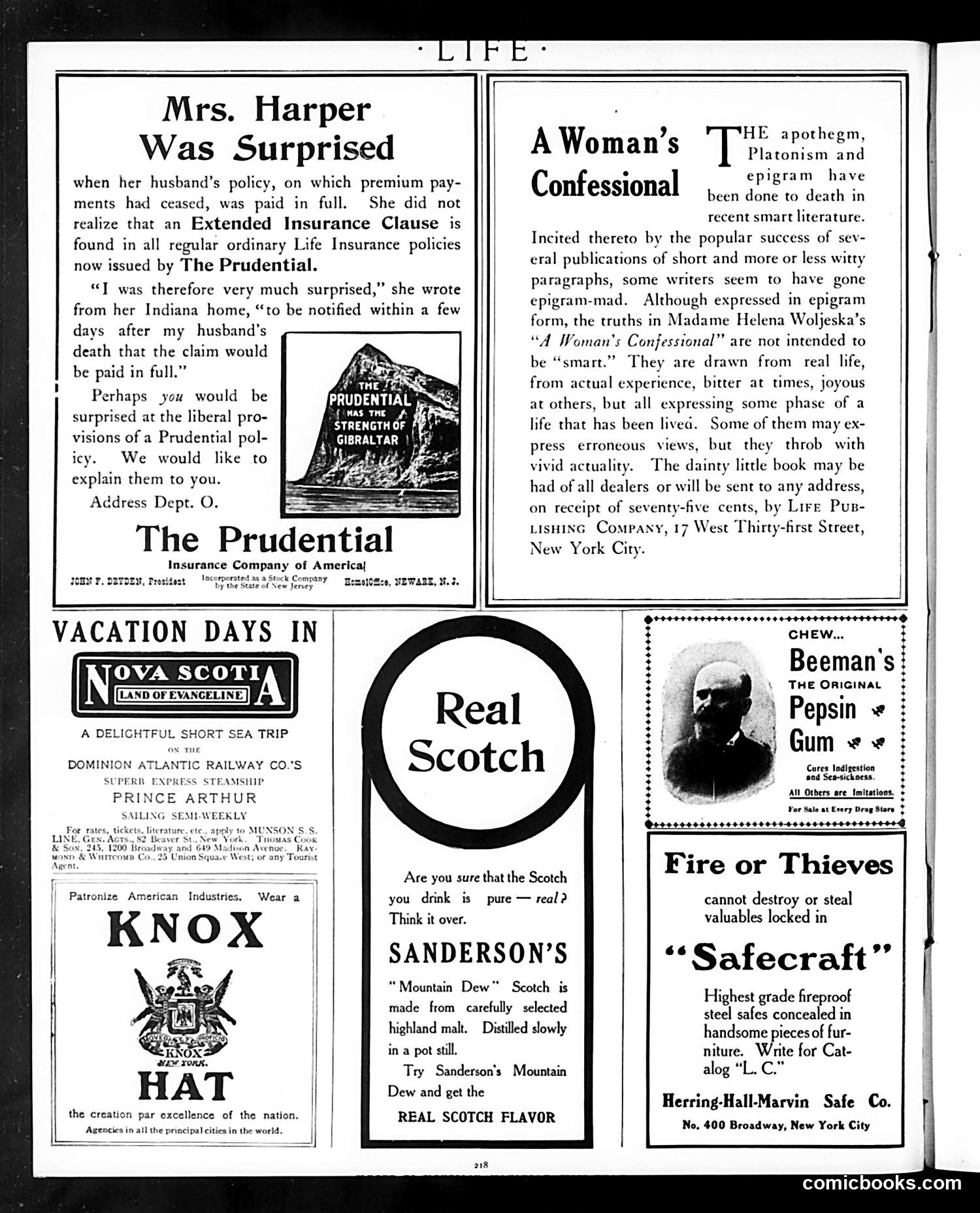 Life — August 30, 1906 — page 2: Life, 1906-08-30
