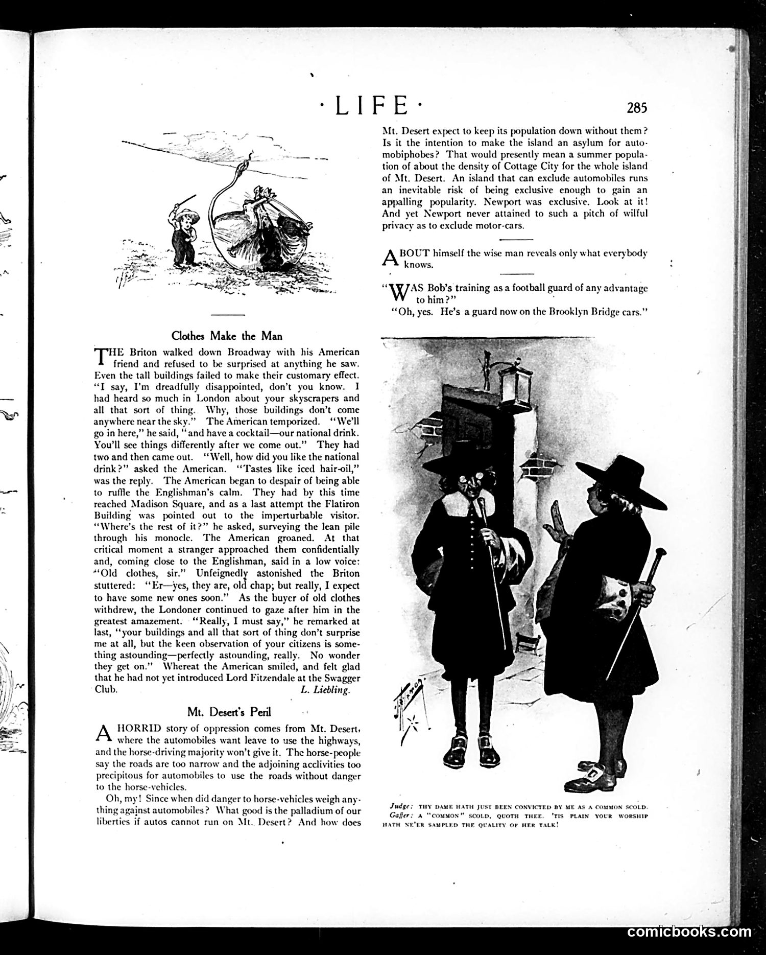 Life — September 13, 1906 — page 9: Life, 1906-09-13