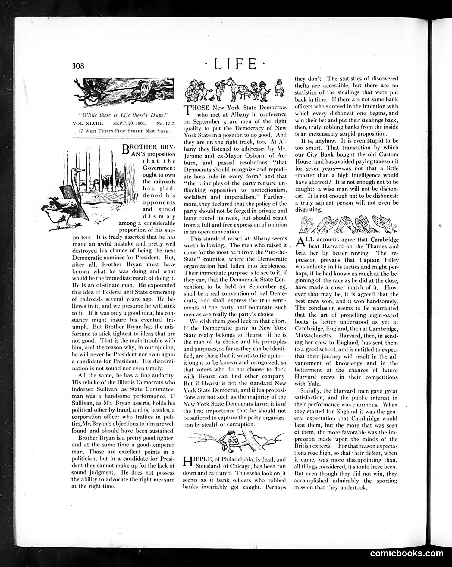 Life — September 20, 1906 — page 8: Life, 1906-09-20