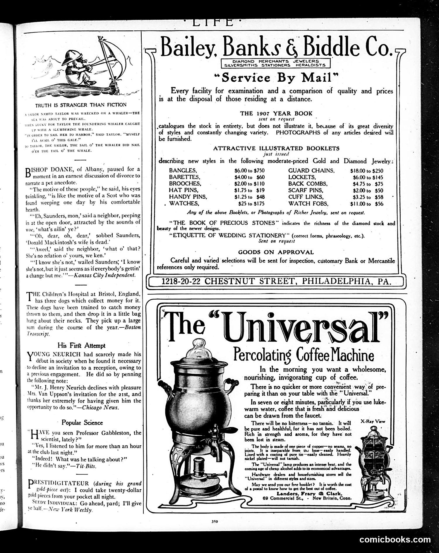 Life — October 4, 1906 — page 7: Life, 1906-10-04