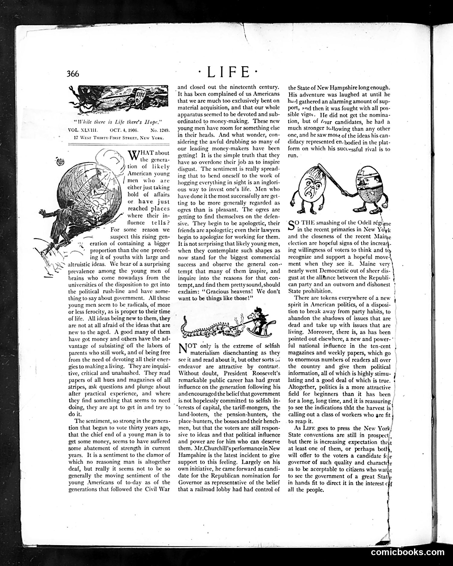 Life — October 4, 1906 — page 14: Life, 1906-10-04