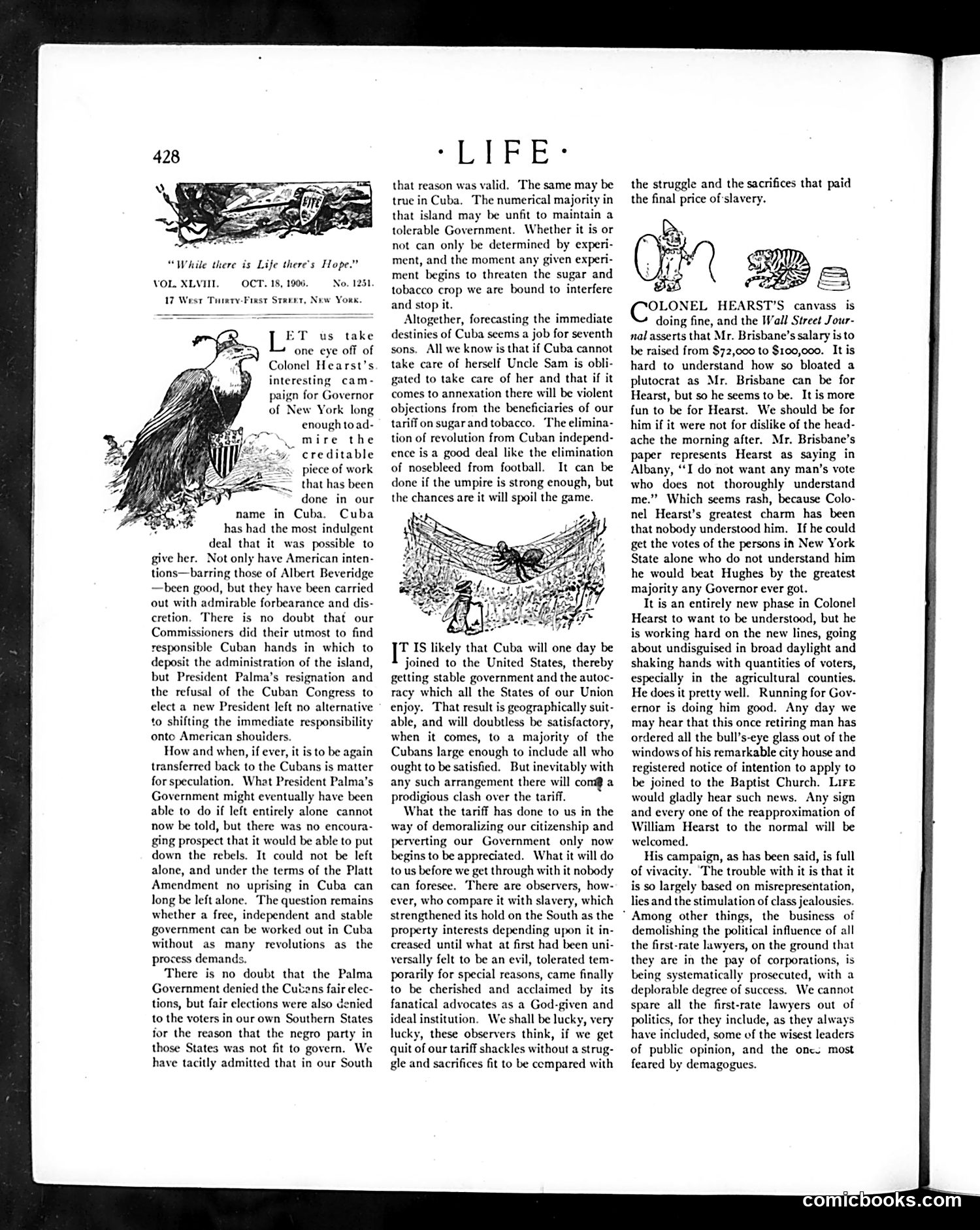 Life — October 18, 1906 — page 8: Life, 1906-10-18