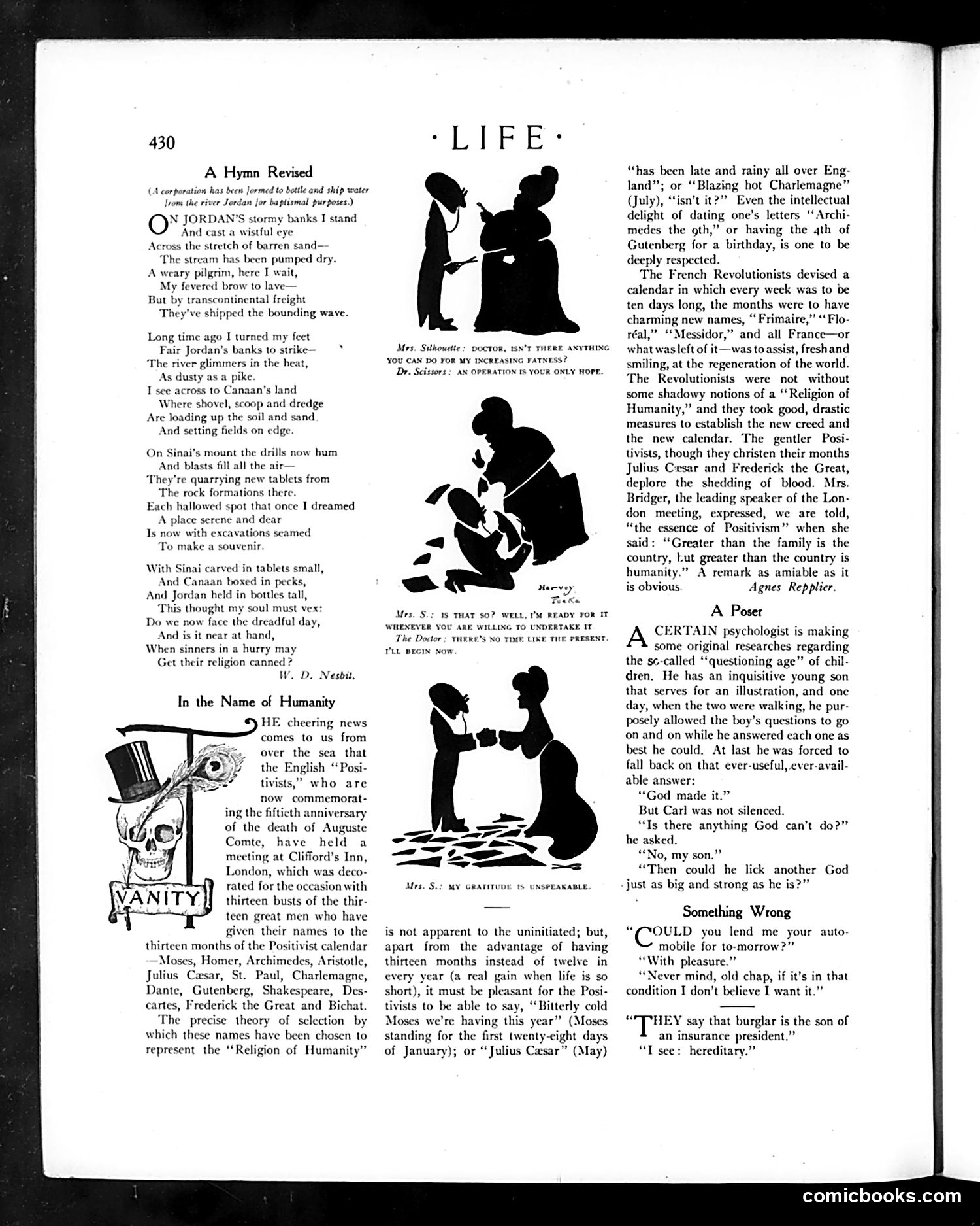 Life — October 18, 1906 — page 10: Life, 1906-10-18