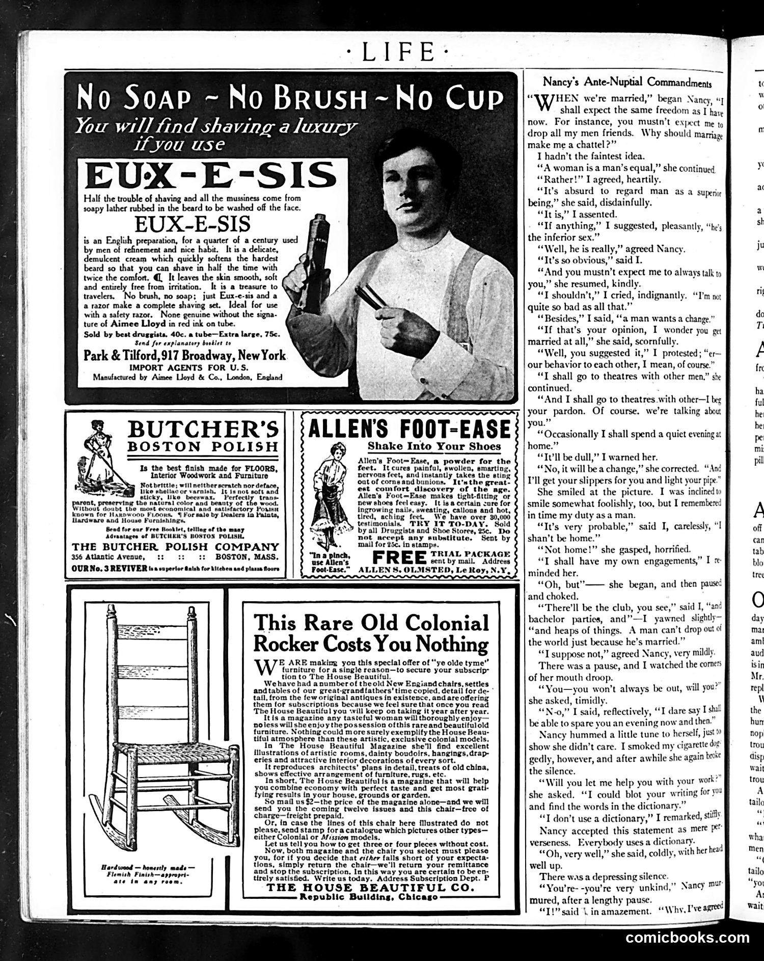 Life — October 25, 1906 — page 2: Life, 1906-10-25