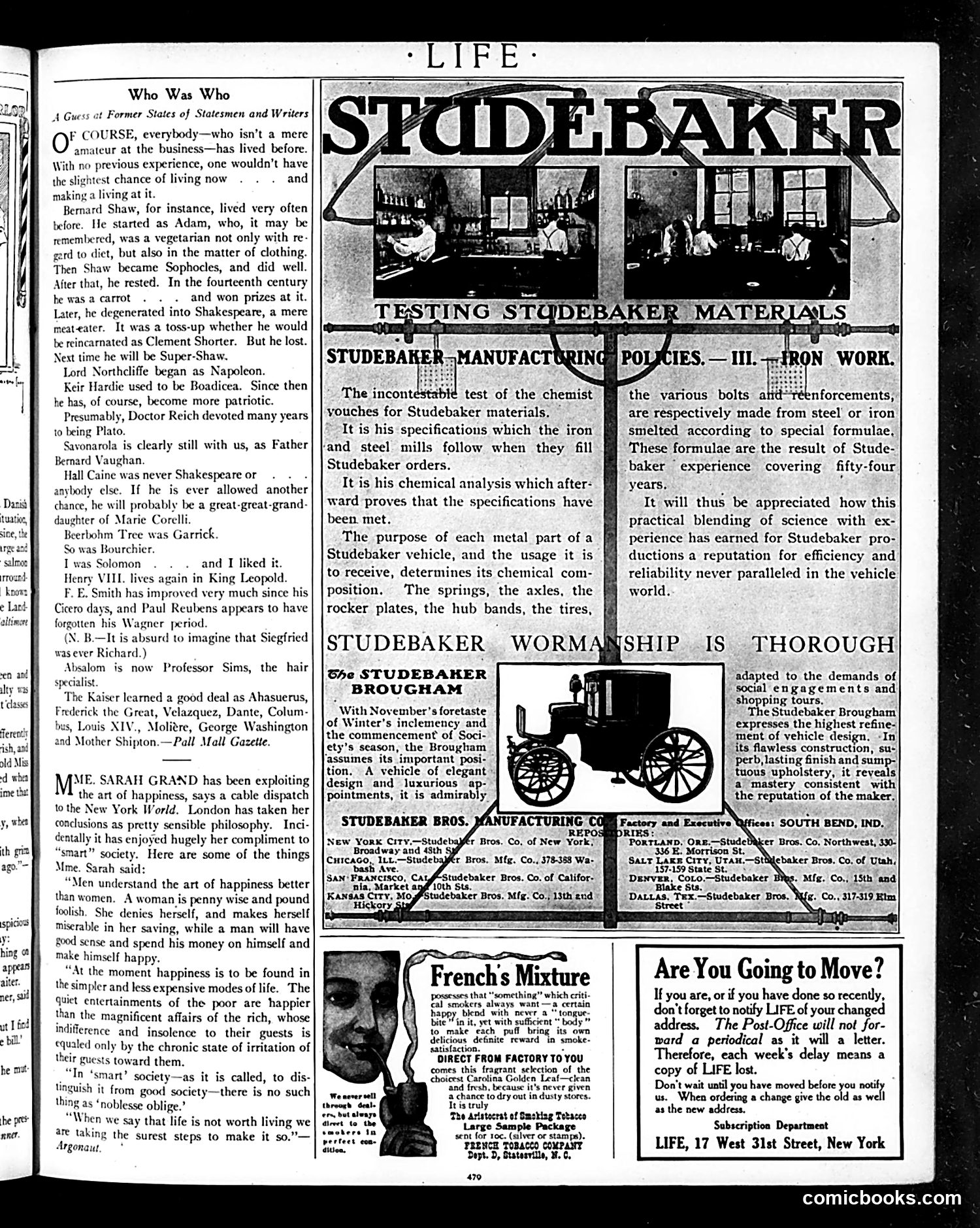 Life — November 1, 1906 — page 7: Life, 1906-11-01