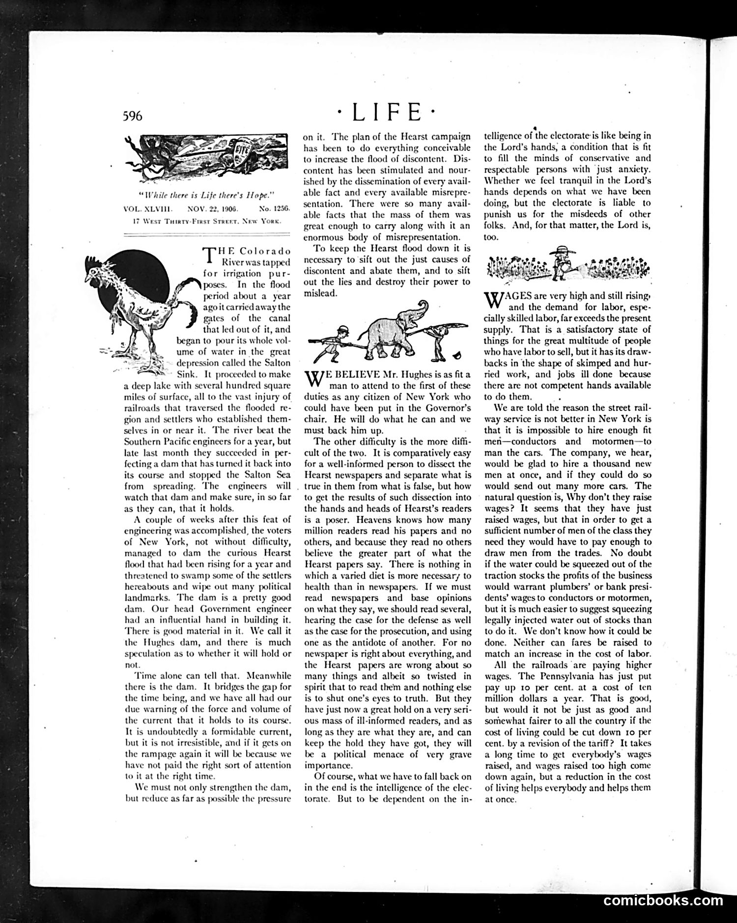 Life — November 22, 1906 — page 8: Life, 1906-11-22