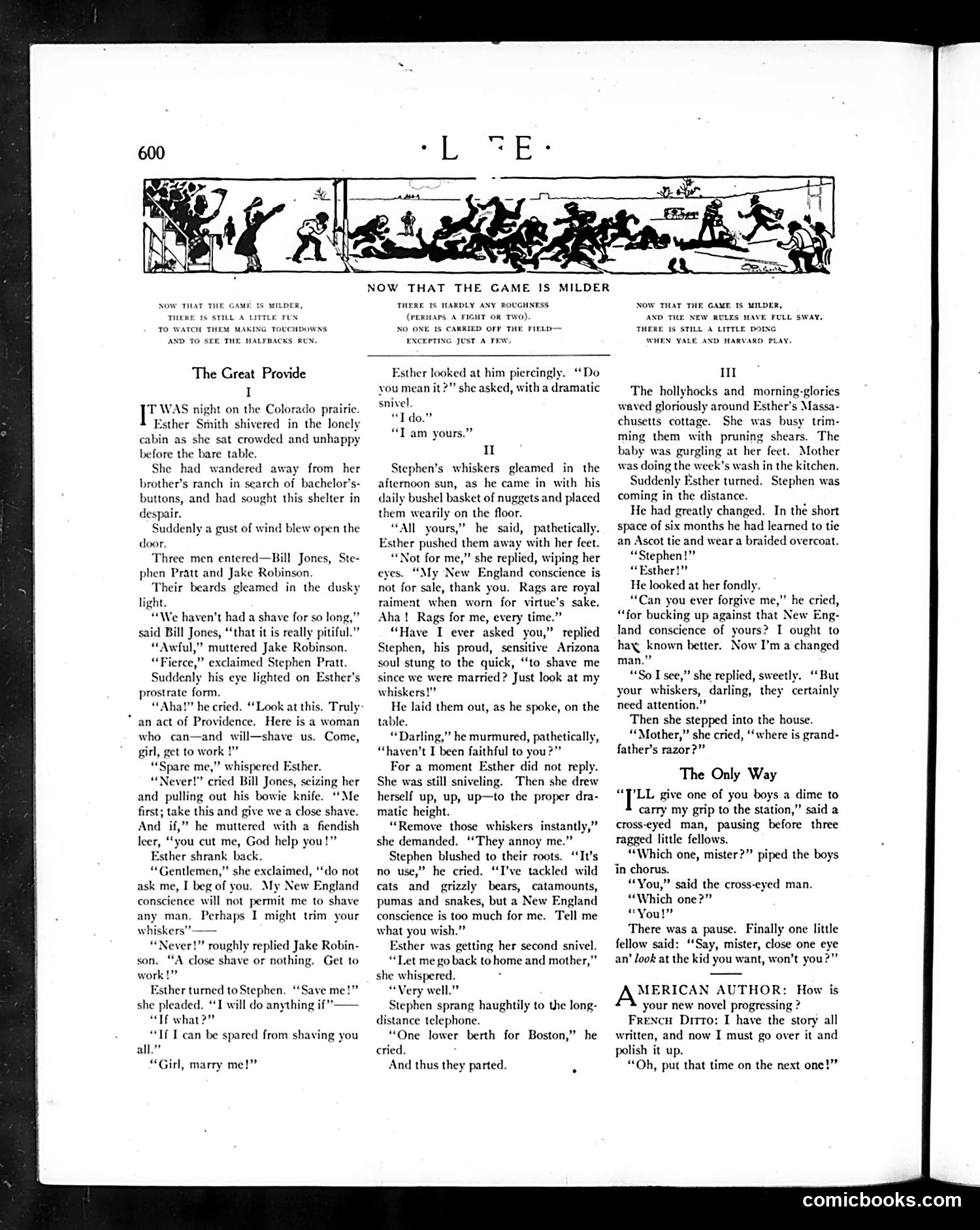 Life — November 22, 1906 — page 12: Life, 1906-11-22