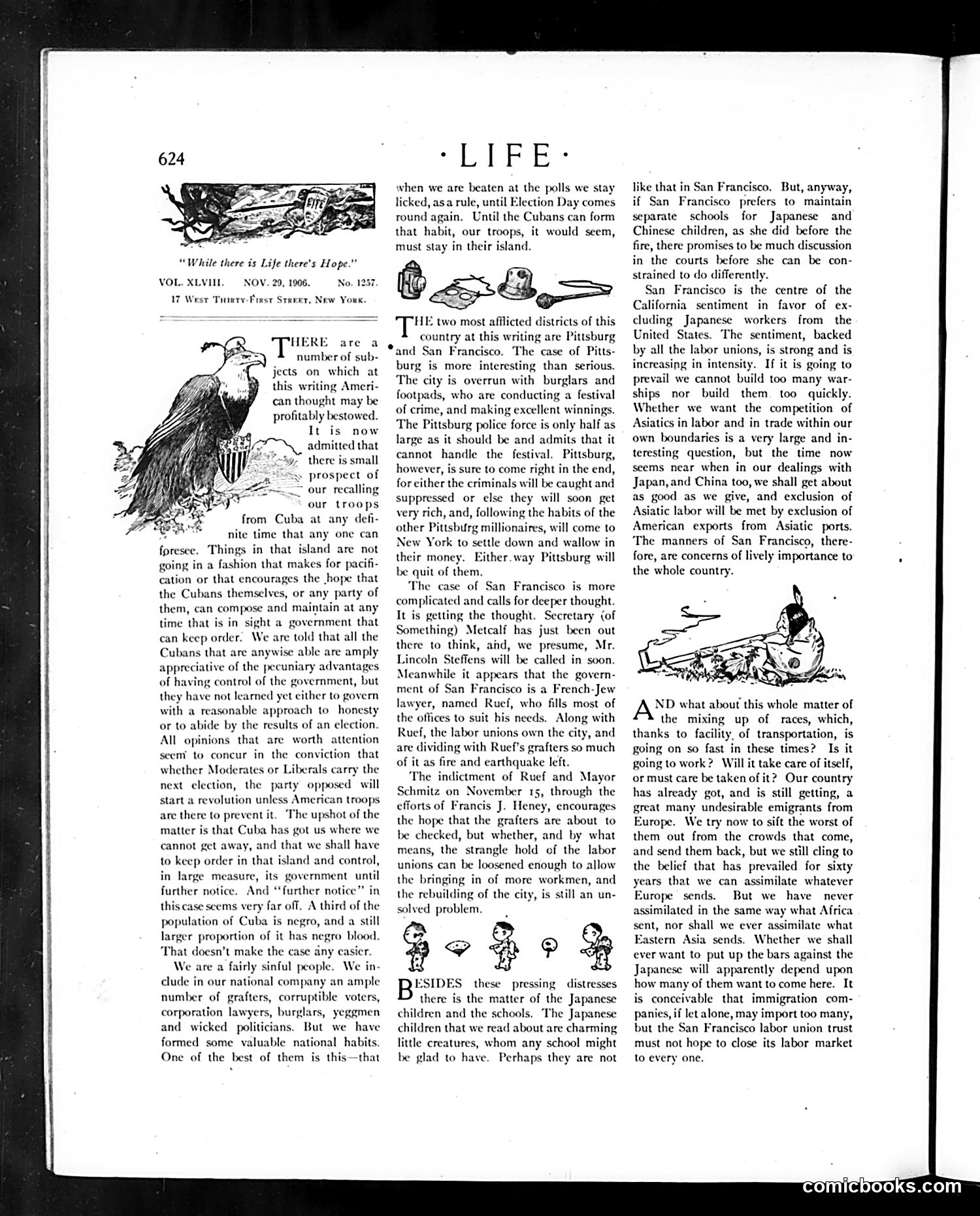 Life — November 29, 1906 — page 8: Life, 1906-11-29