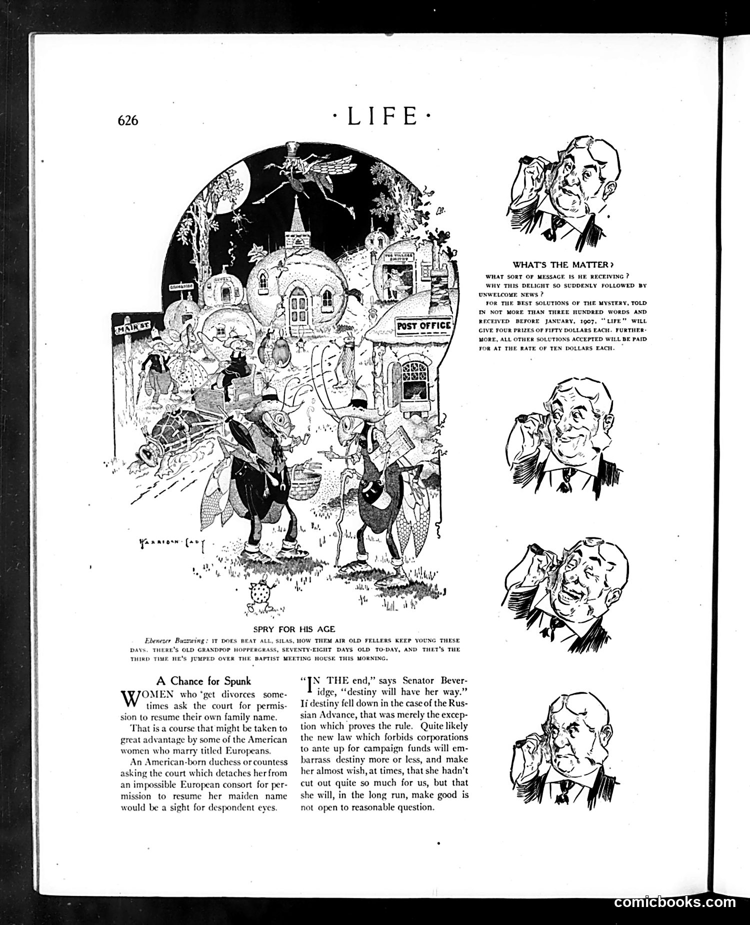 Life — November 29, 1906 — page 10: Life, 1906-11-29