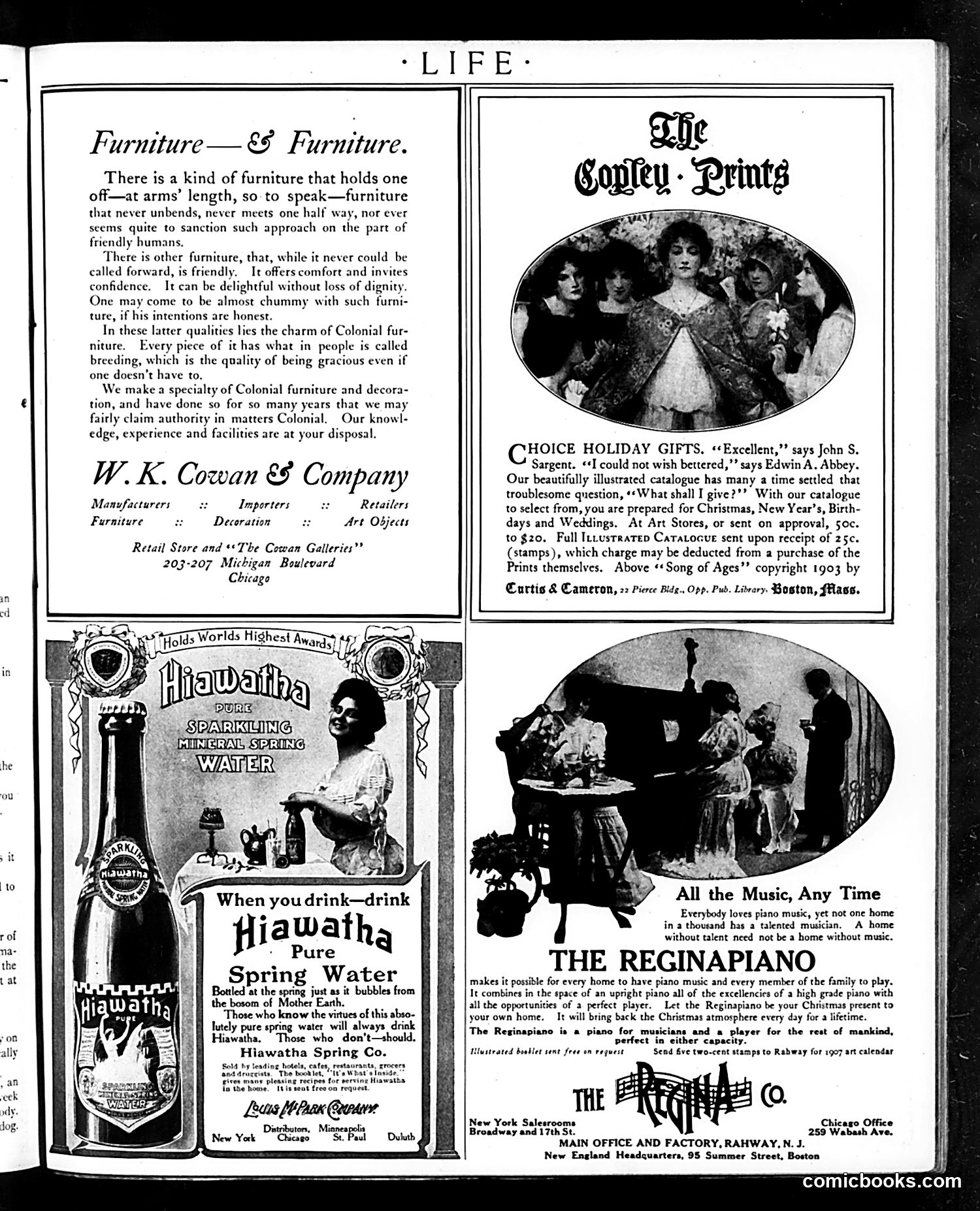 Life — December 6, 1906 — page 7: Life, 1906-12-06