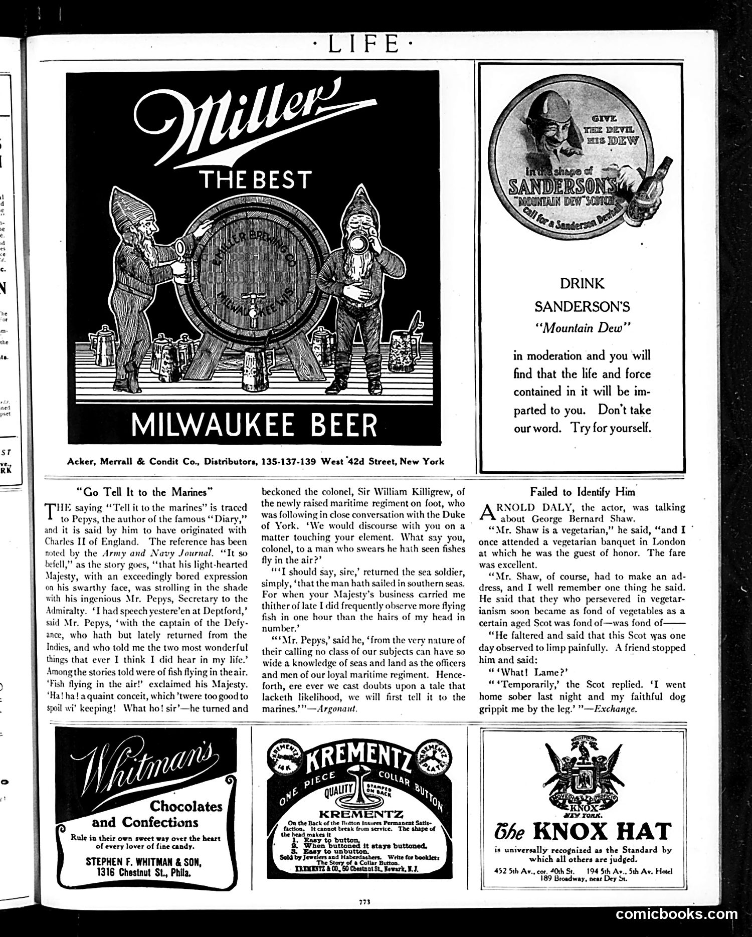 Life — December 20, 1906 — page 9: Life, 1906-12-20