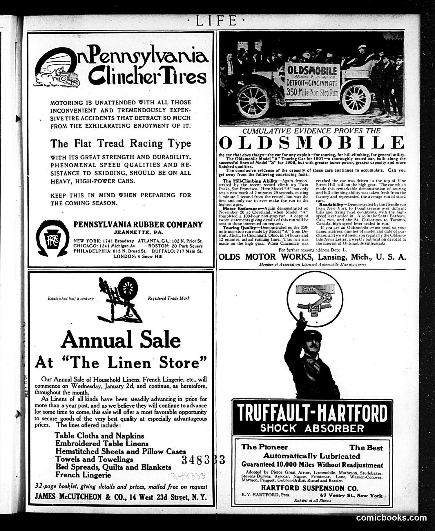 Life — January 3, 1907 — page 3: Life, 1907-01-03