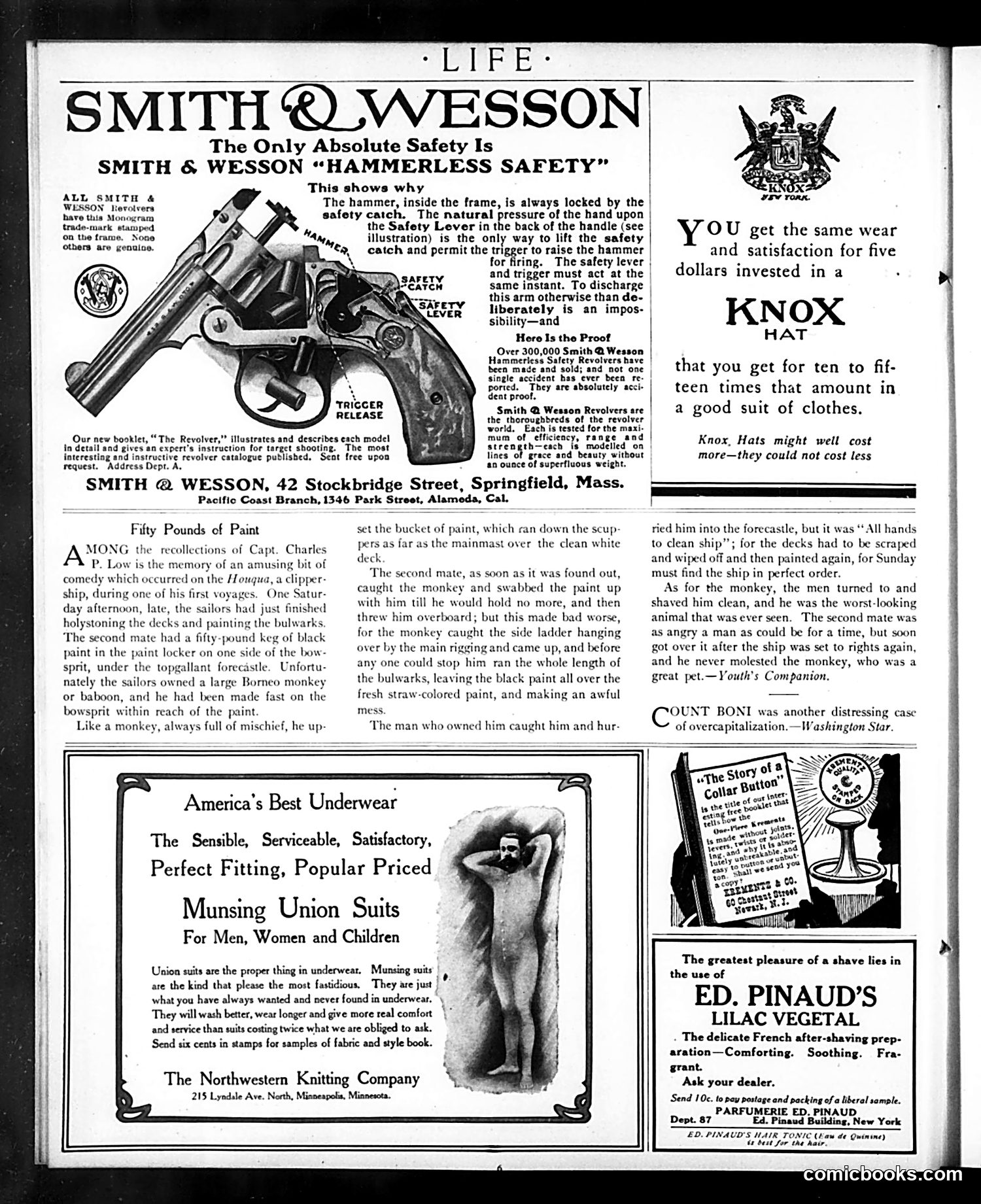 Life — January 3, 1907 — page 6: Life, 1907-01-03