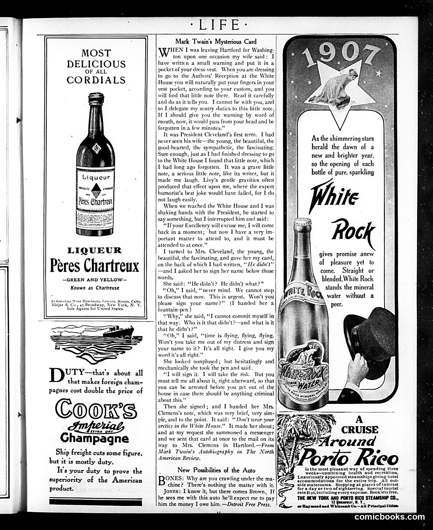 Life — January 3, 1907 — page 11: Life, 1907-01-03