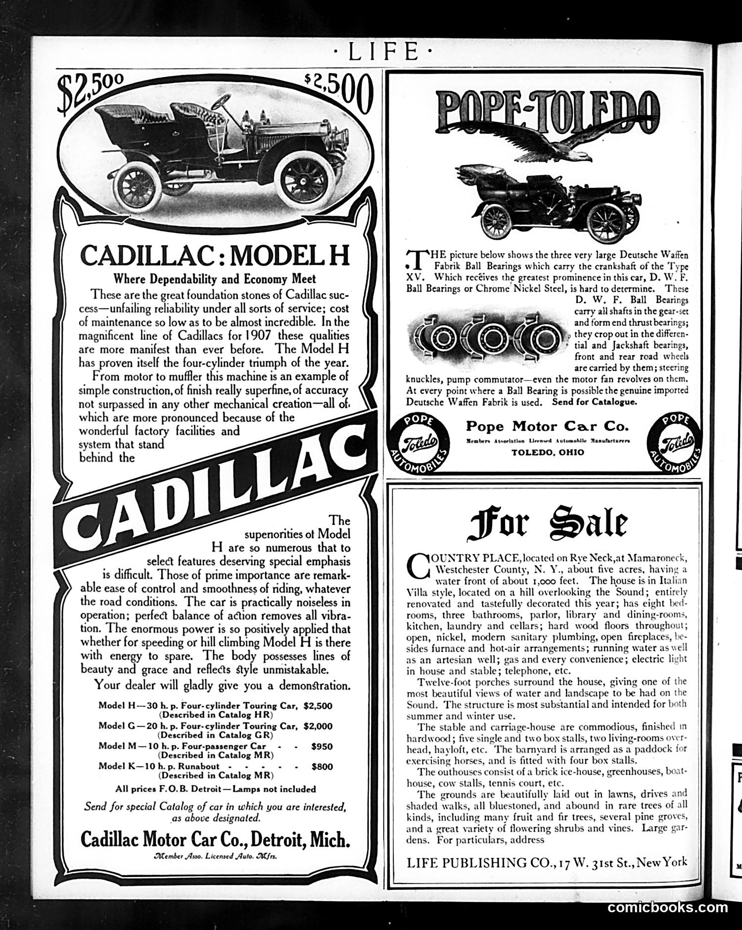 Life — February 14, 1907 — page 2: Life, 1907-02-14