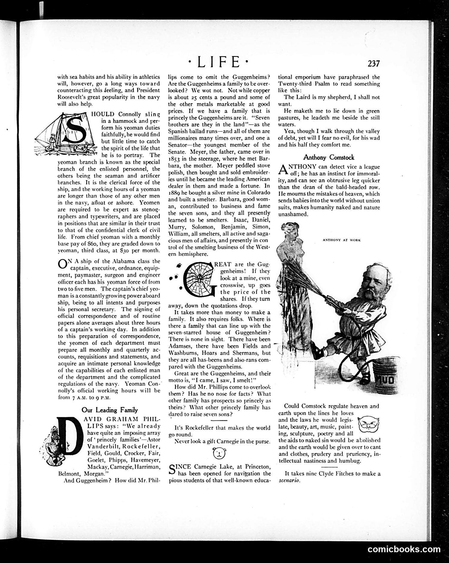 Life — February 14, 1907 — page 9: Life, 1907-02-14