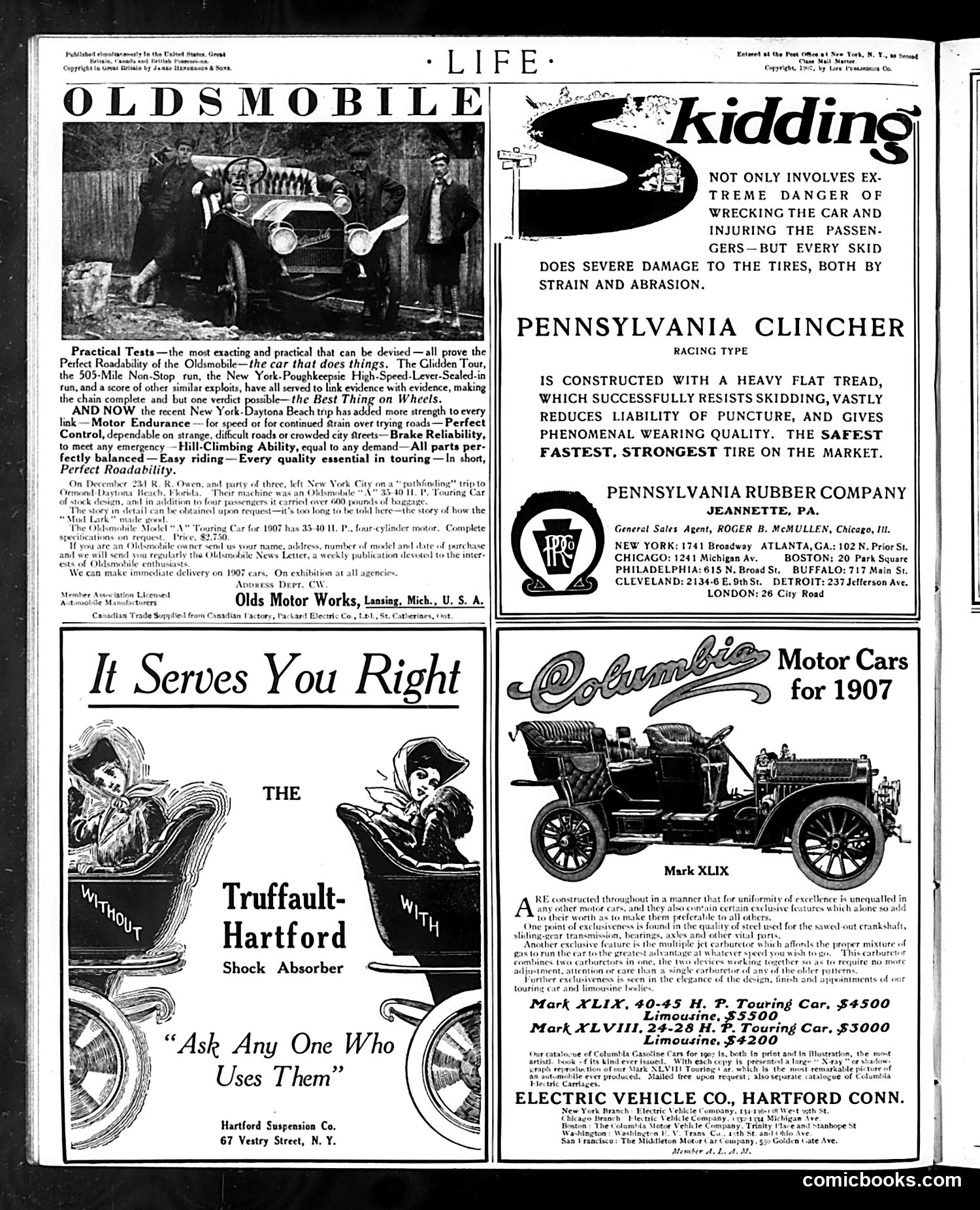 Life — February 21, 1907 — page 2: Life, 1907-02-21