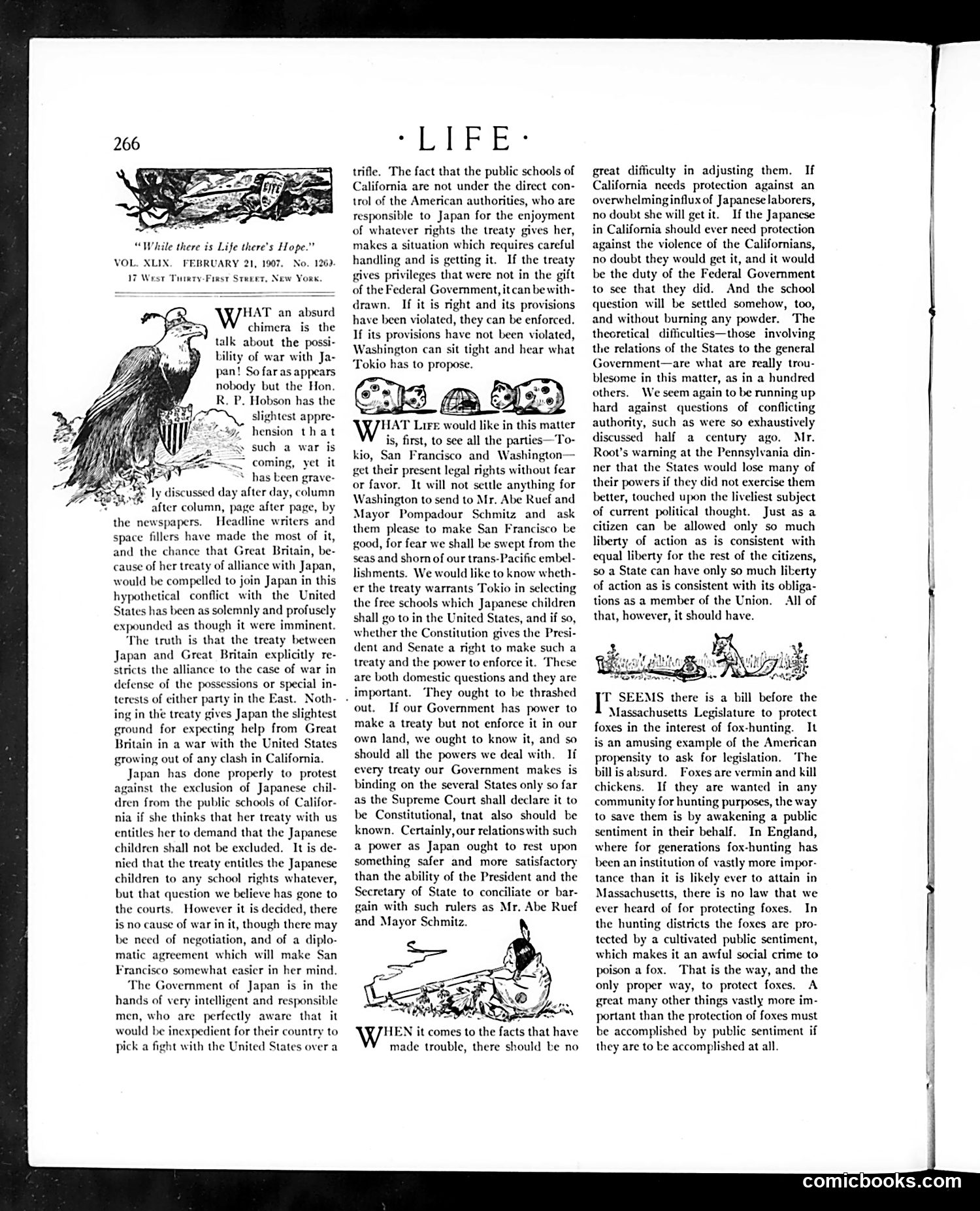 Life — February 21, 1907 — page 10: Life, 1907-02-21