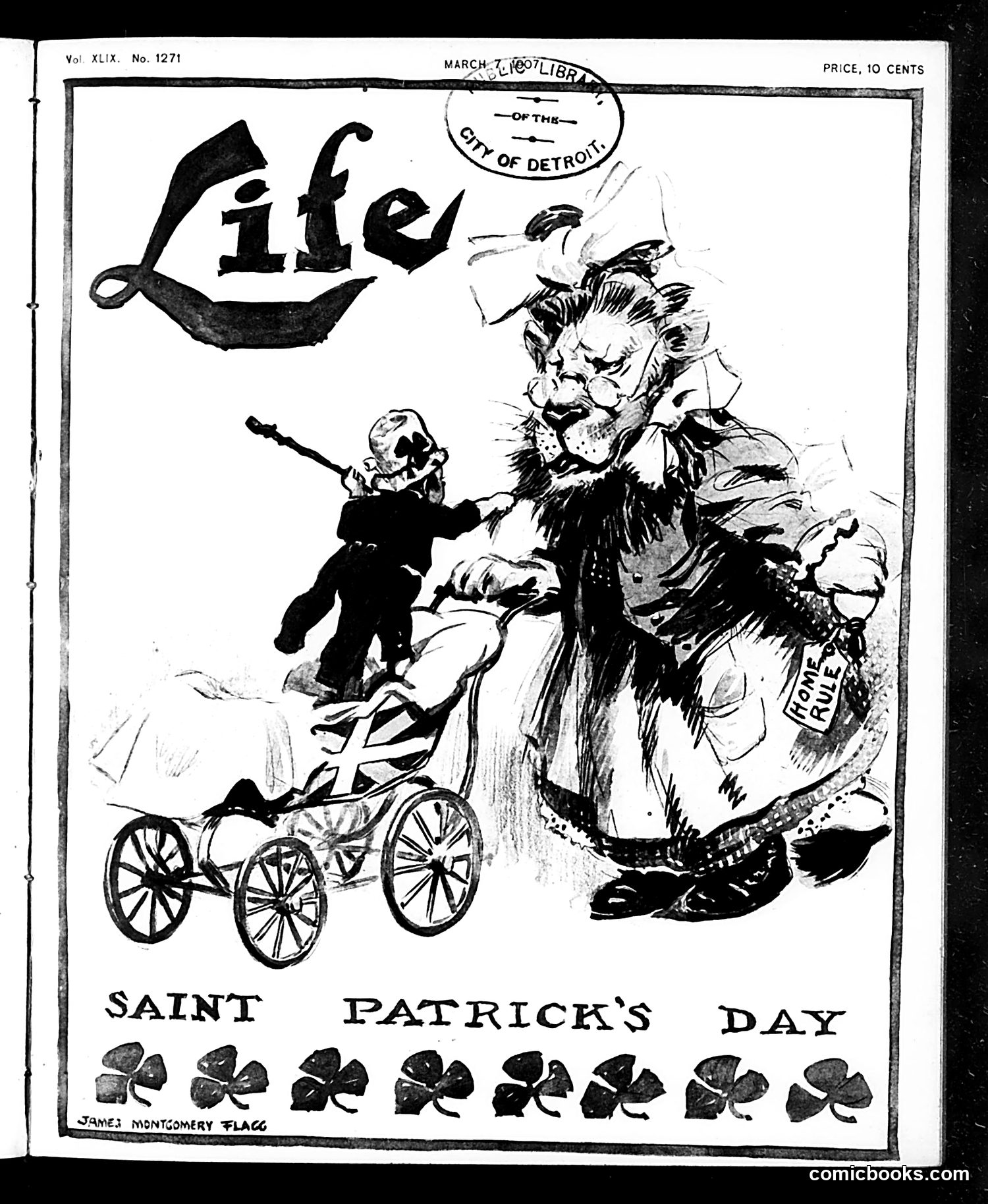 Life — March 7, 1907 — page 1: Life, 1907-03-07