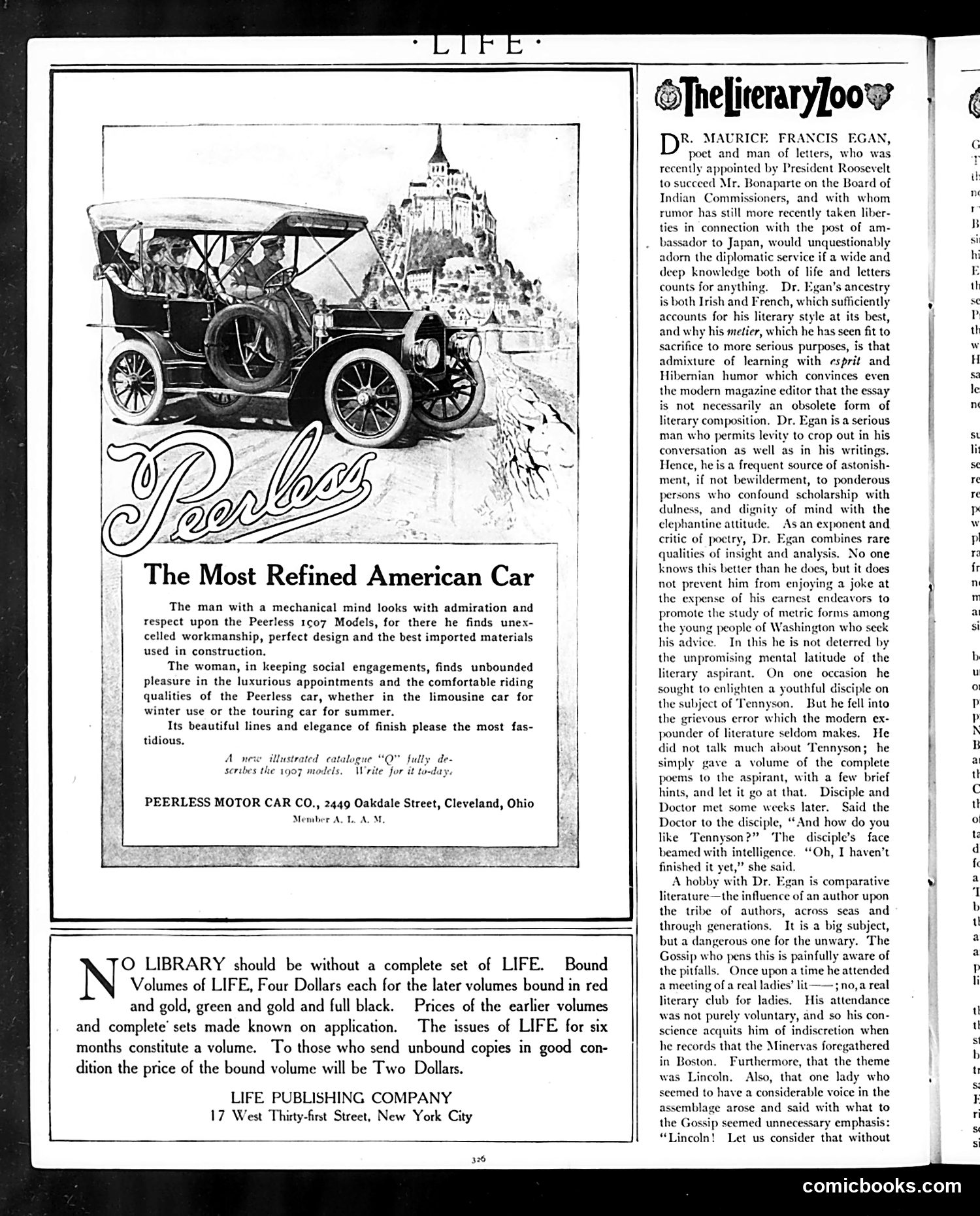 Life — March 7, 1907 — page 6: Life, 1907-03-07