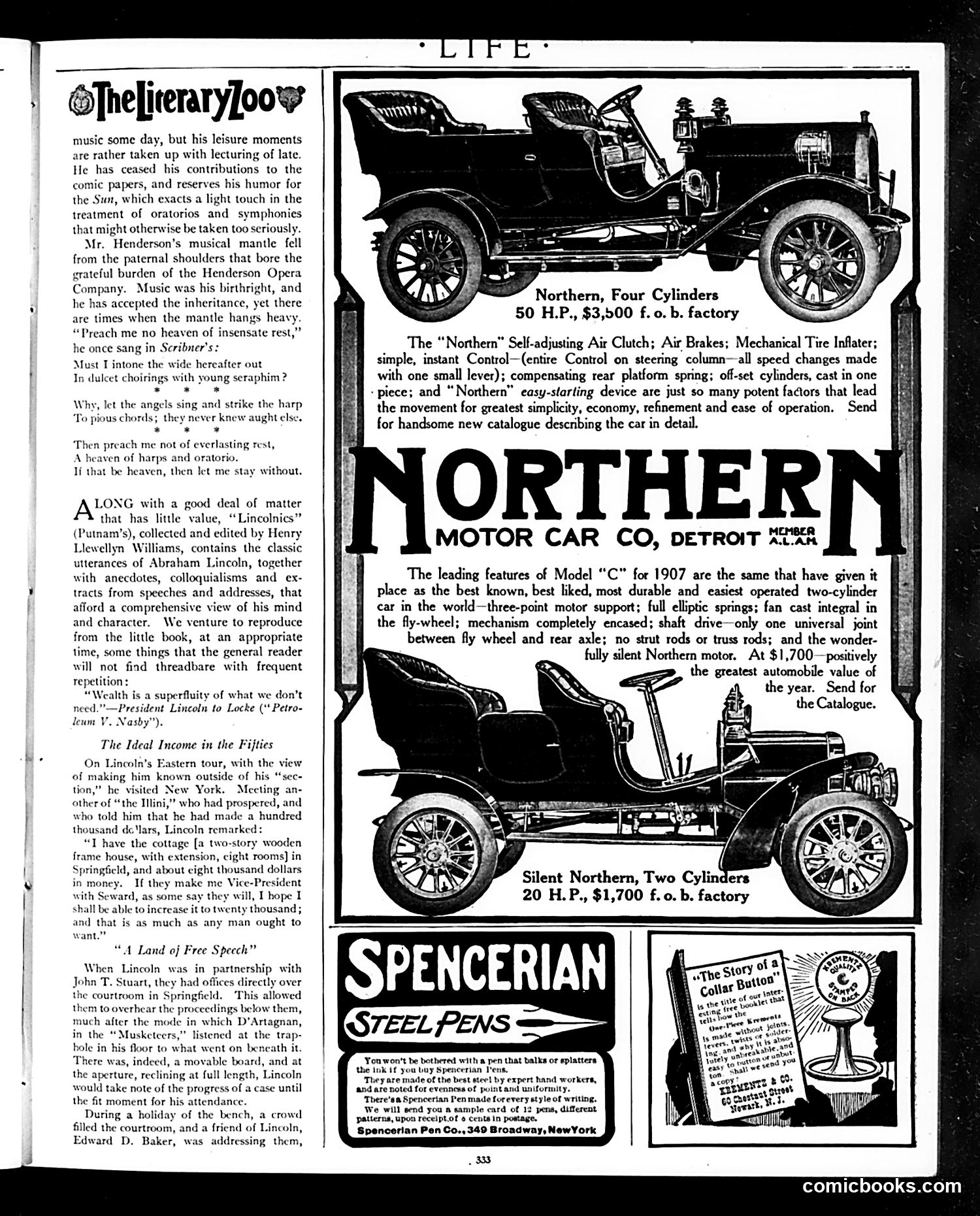 Life — March 7, 1907 — page 13: Life, 1907-03-07