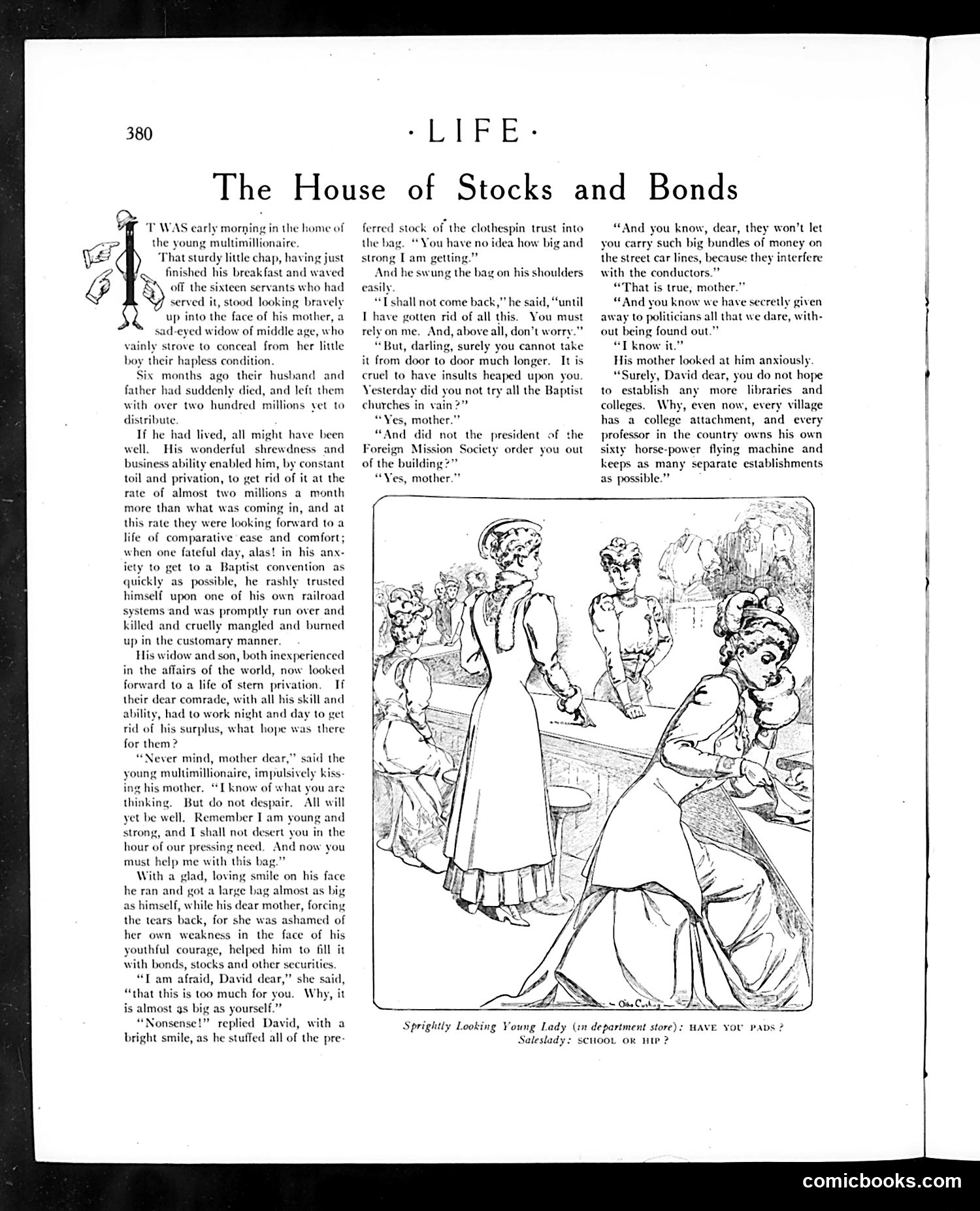 Life — March 14, 1907 — page 8: Life, 1907-03-14