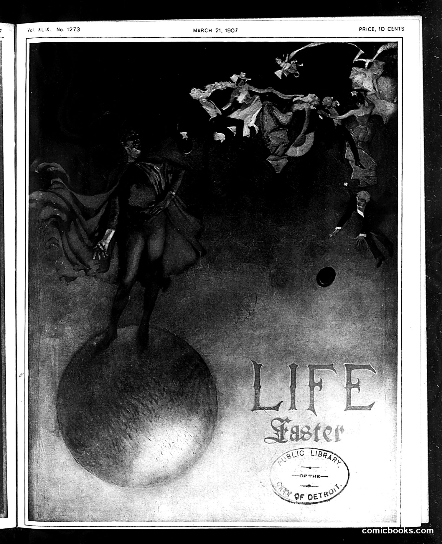 Life — March 21, 1907 — page 1: Life, 1907-03-21