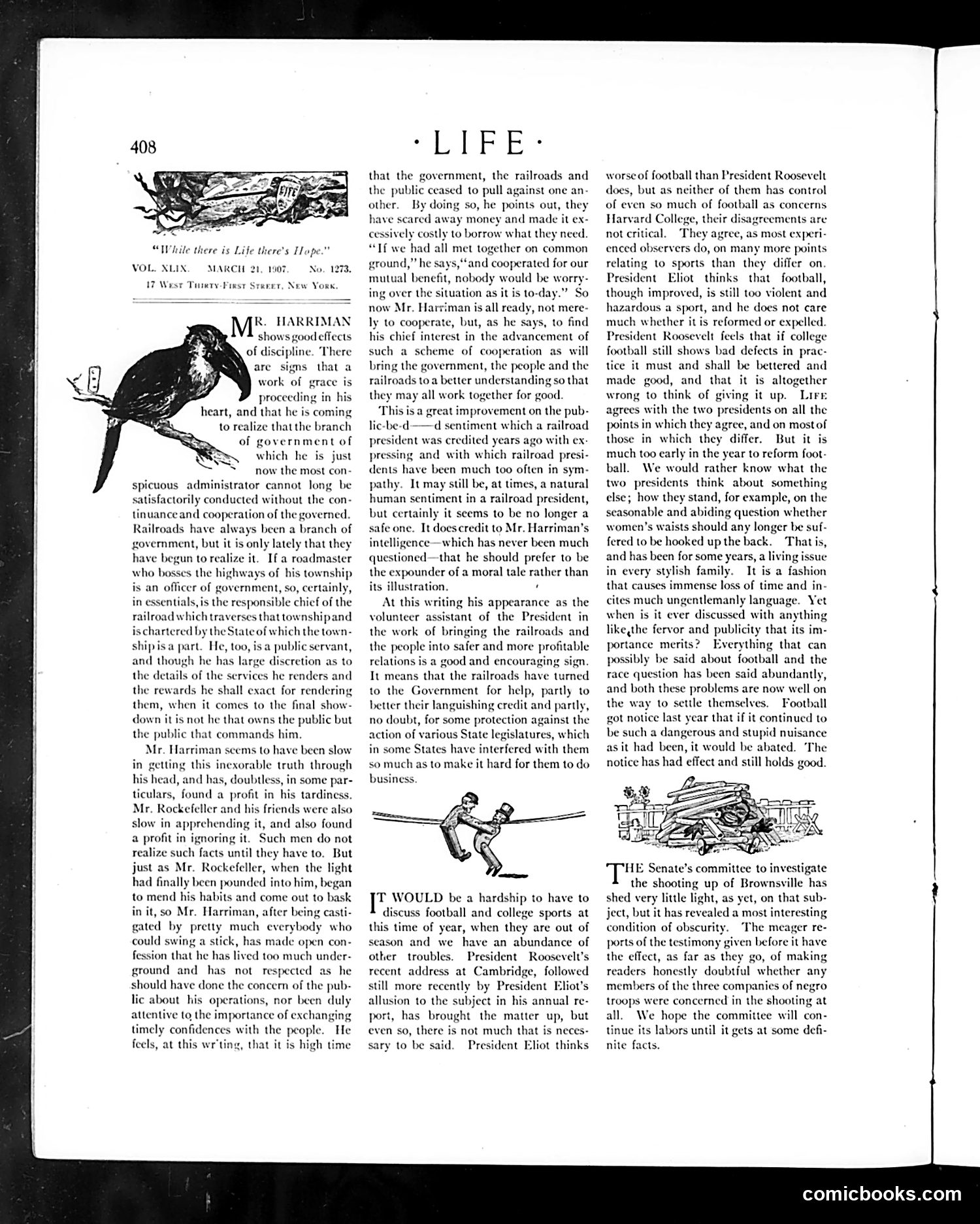 Life — March 21, 1907 — page 12: Life, 1907-03-21