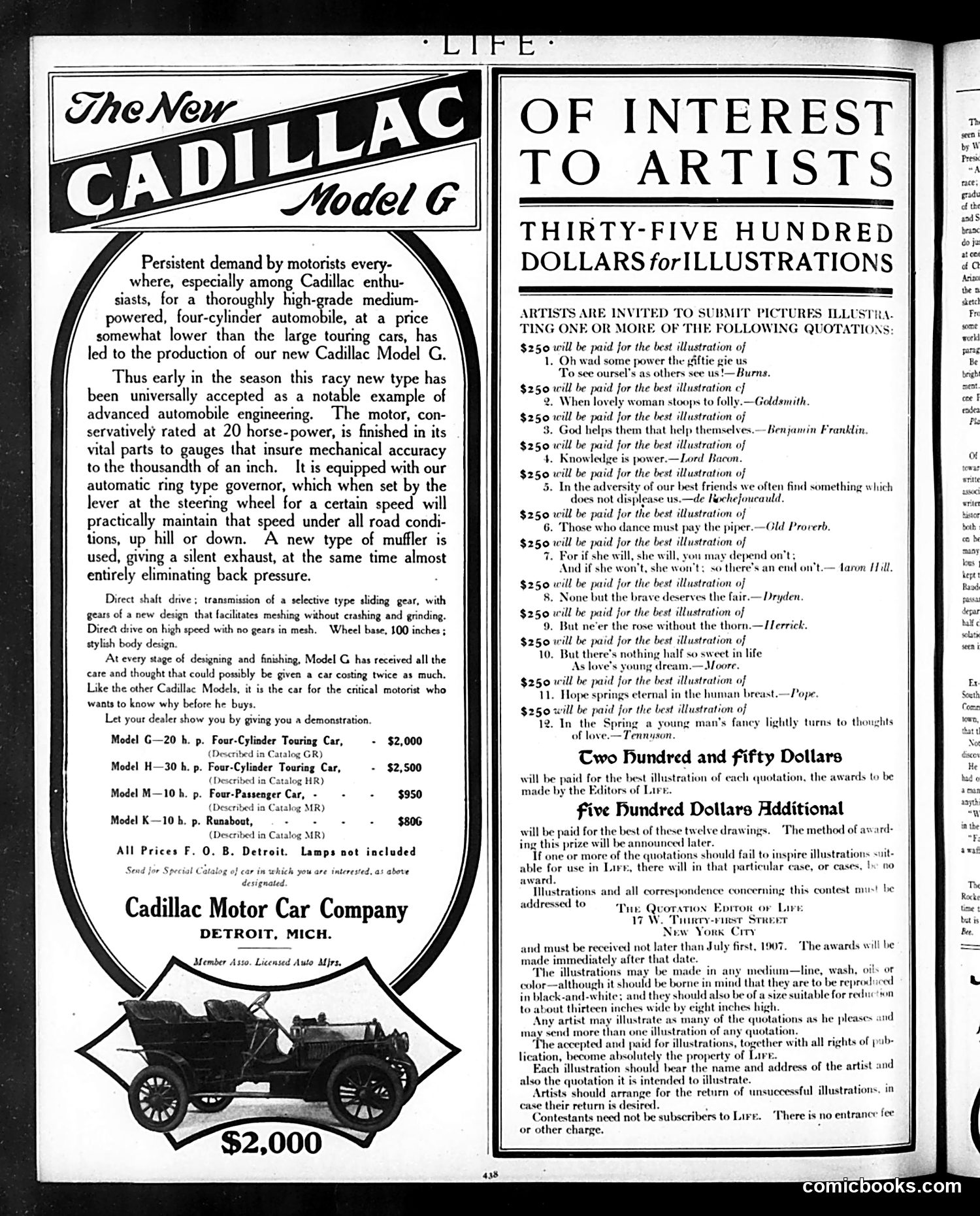 Life — March 28, 1907 — page 2: Life, 1907-03-28