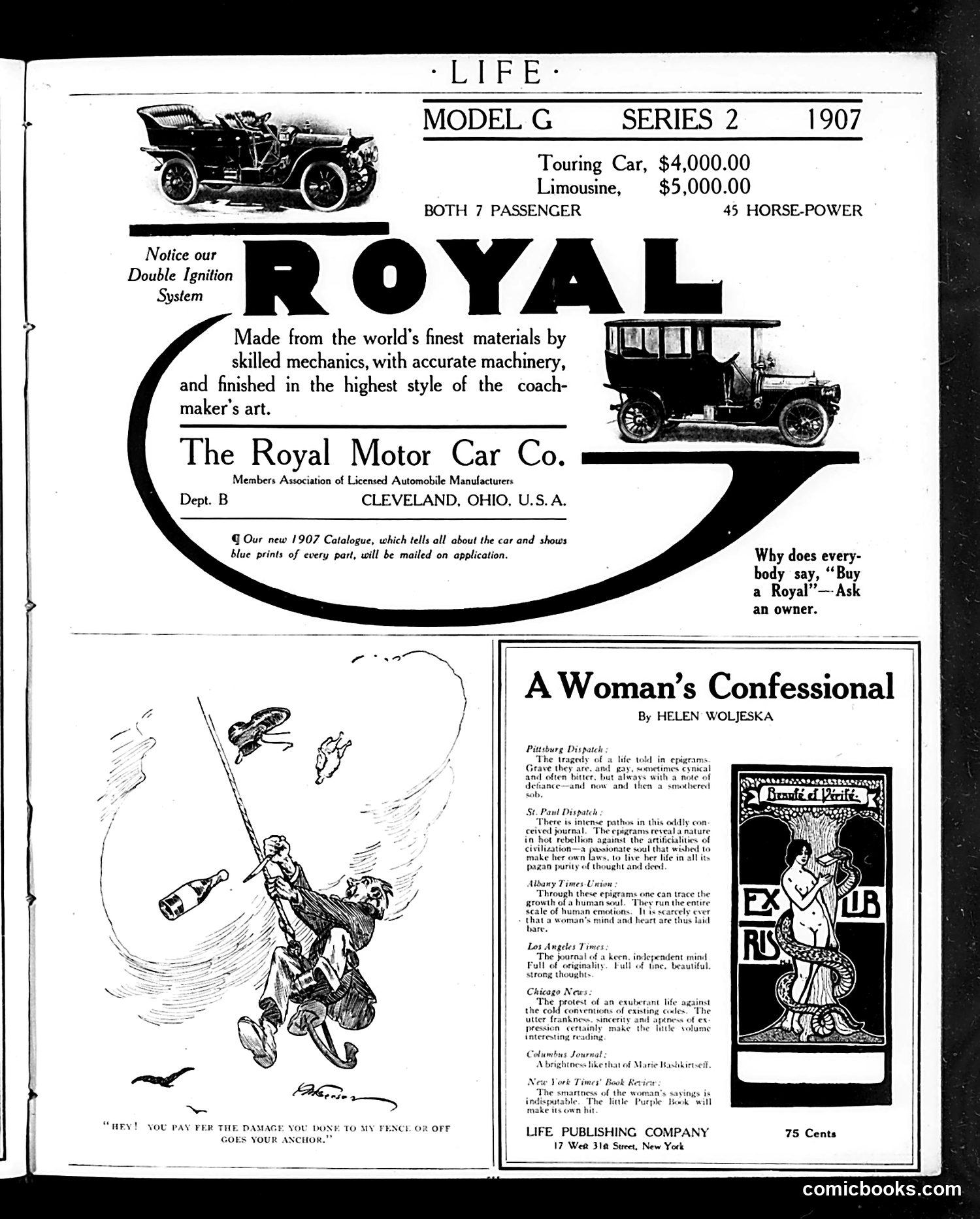 Life — April 11, 1907 — page 3: Life, 1907-04-11