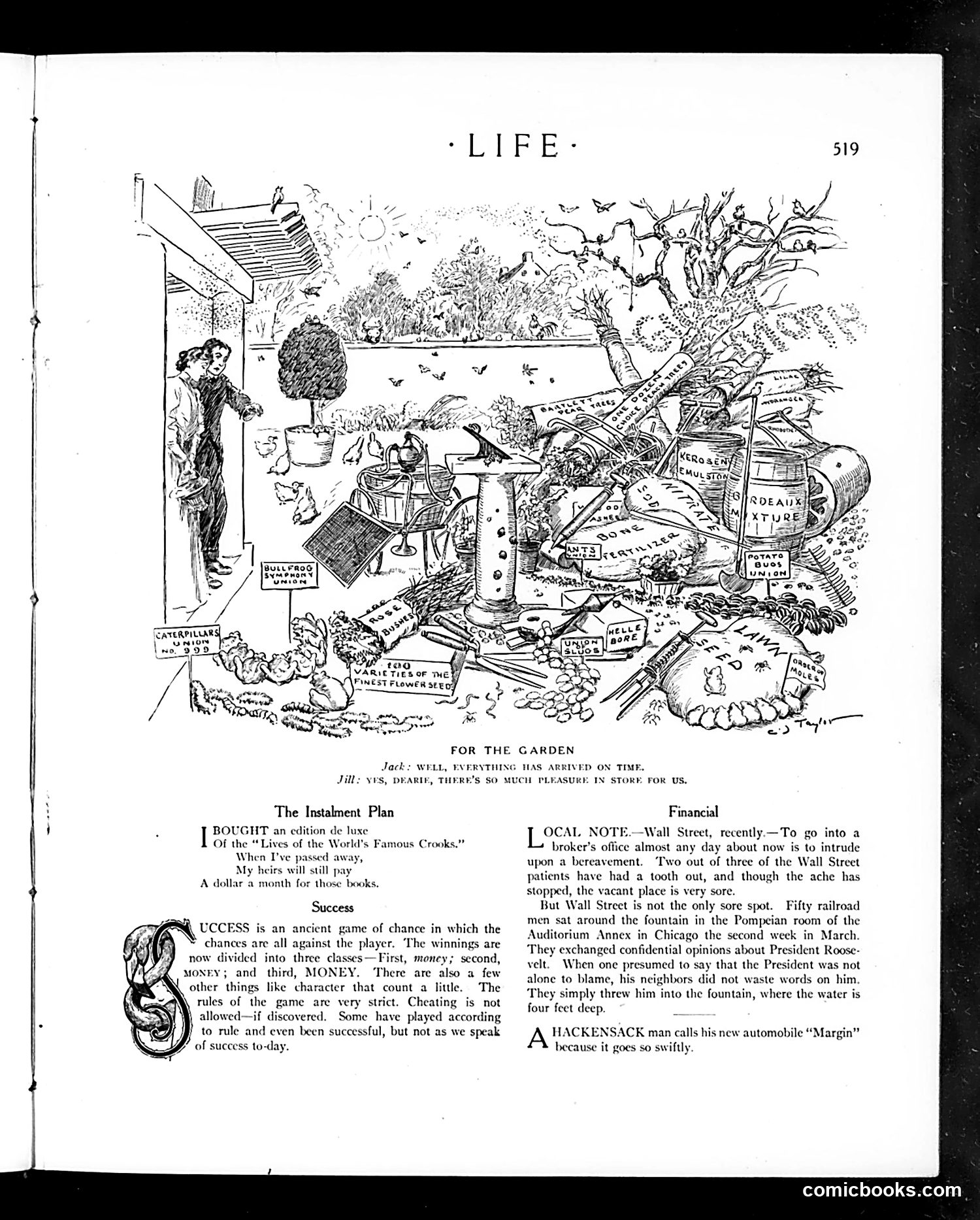 Life — April 11, 1907 — page 11: Life, 1907-04-11