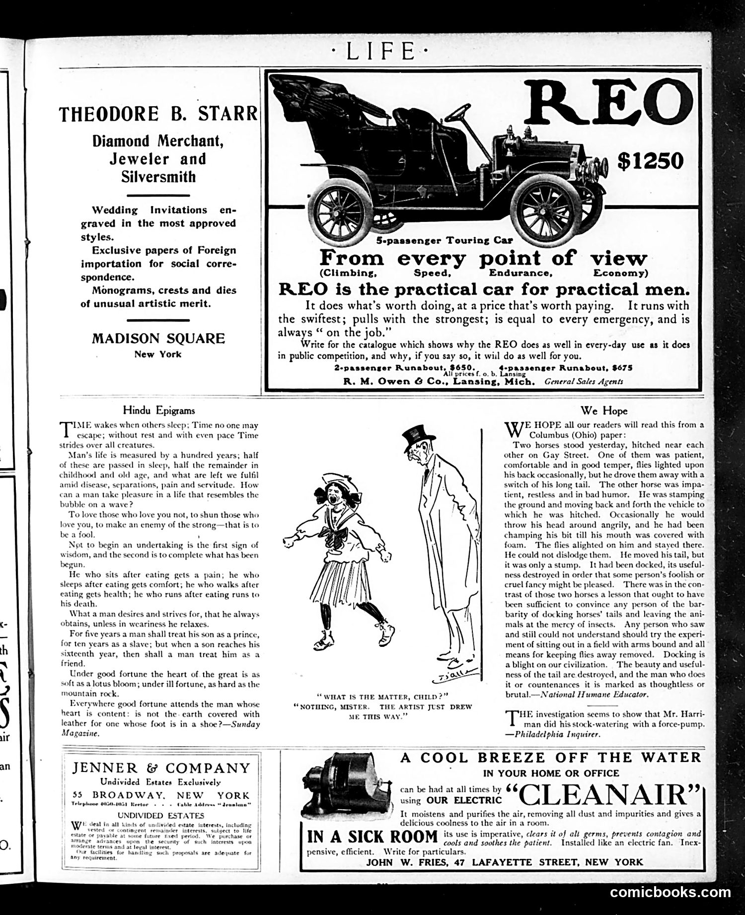 Life — May 9, 1907 — page 3: Life, 1907-05-09