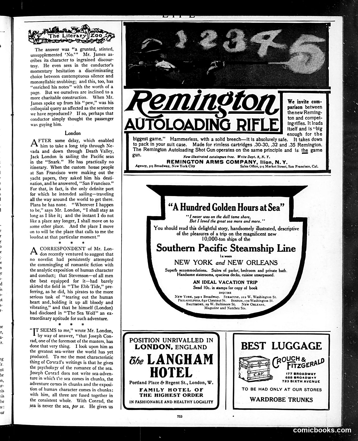 Life — June 6, 1907 — page 9: Life, 1907-06-06