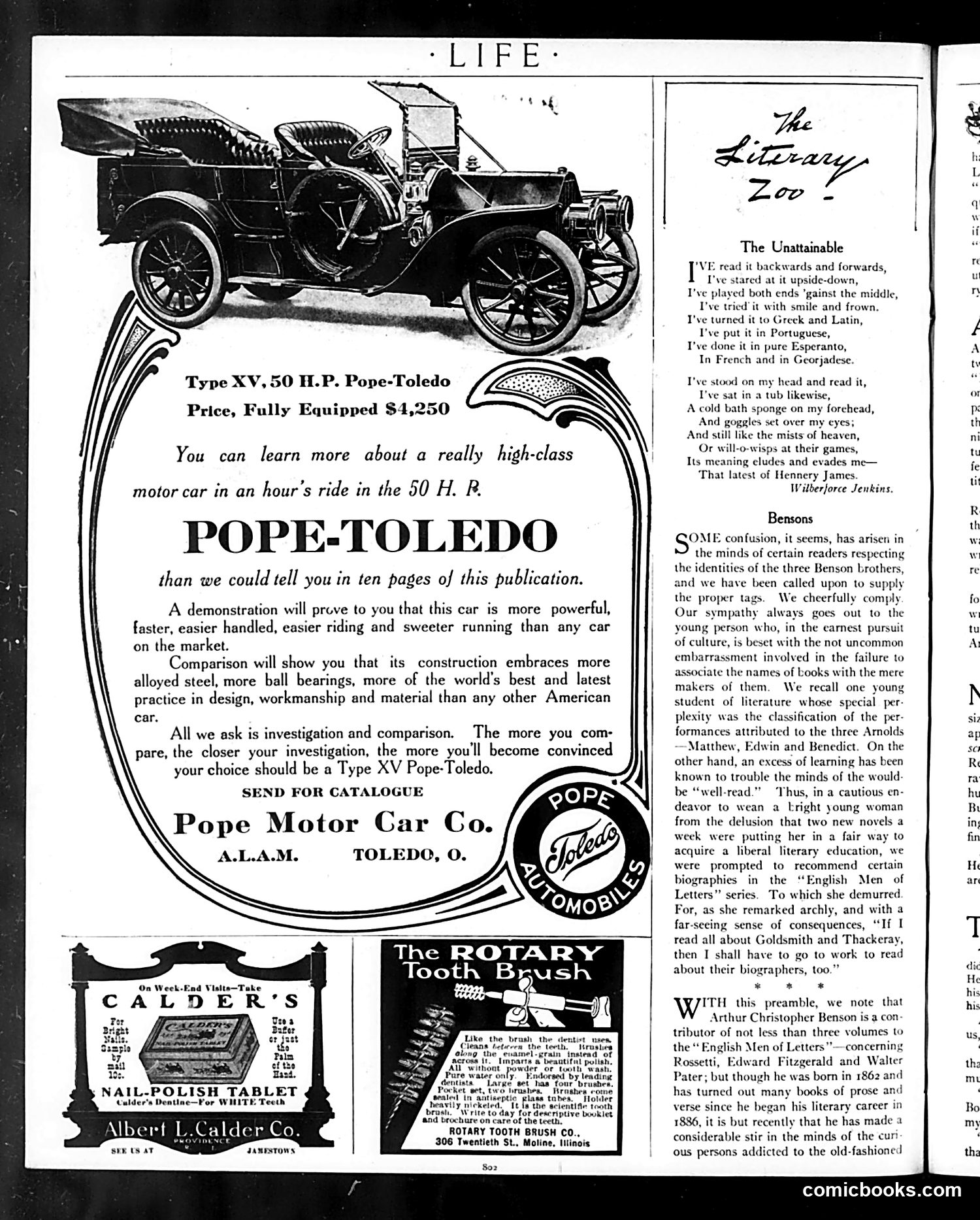Life — June 13, 1907 — page 2: Life, 1907-06-13